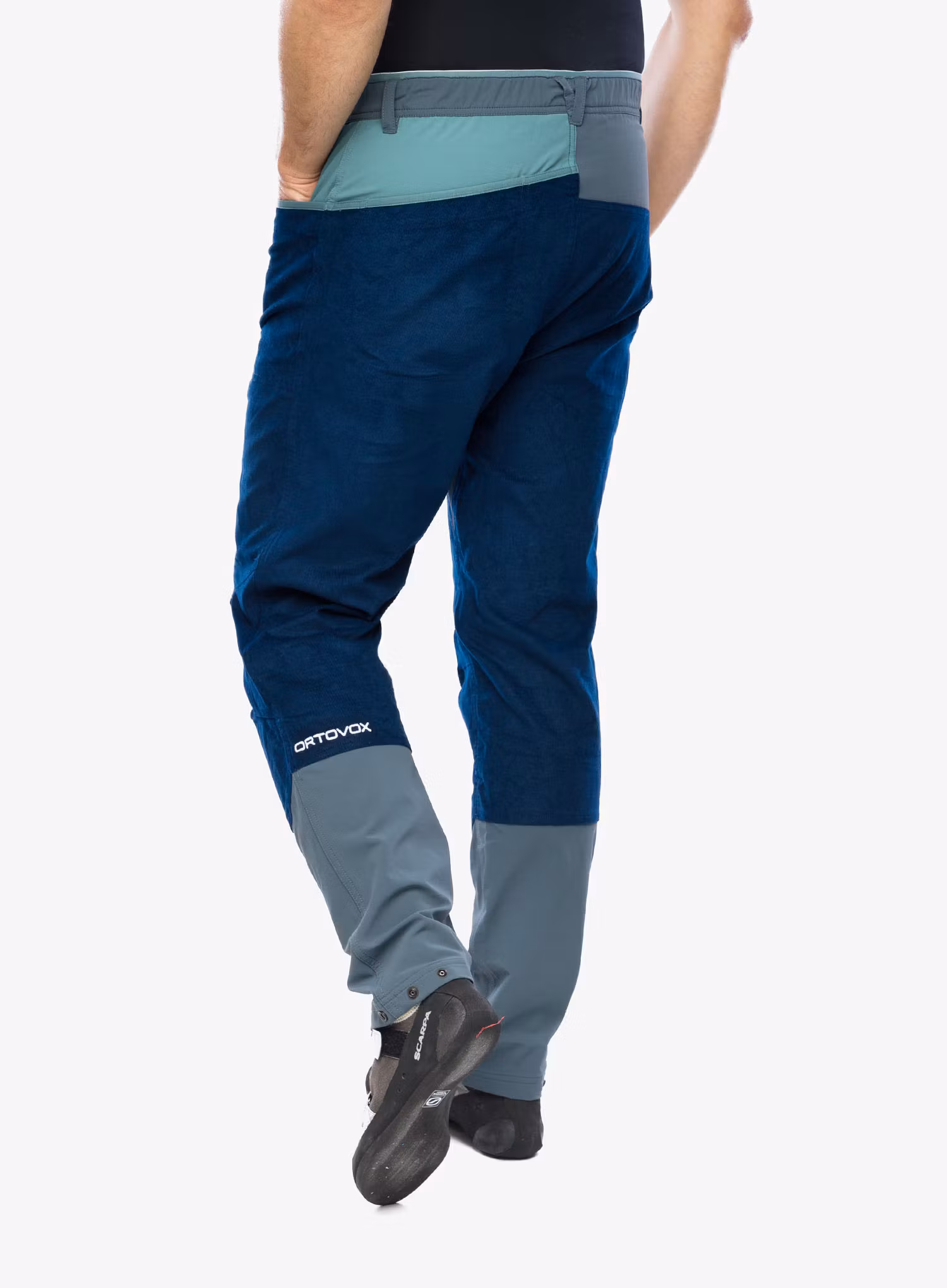 Lezecké kalhoty Ortovox Casale Pants - deep ocean