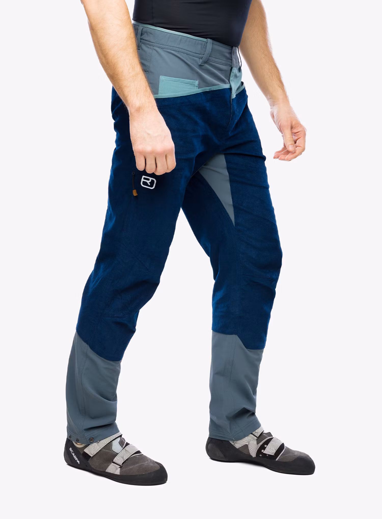 Lezecké kalhoty Ortovox Casale Pants - deep ocean