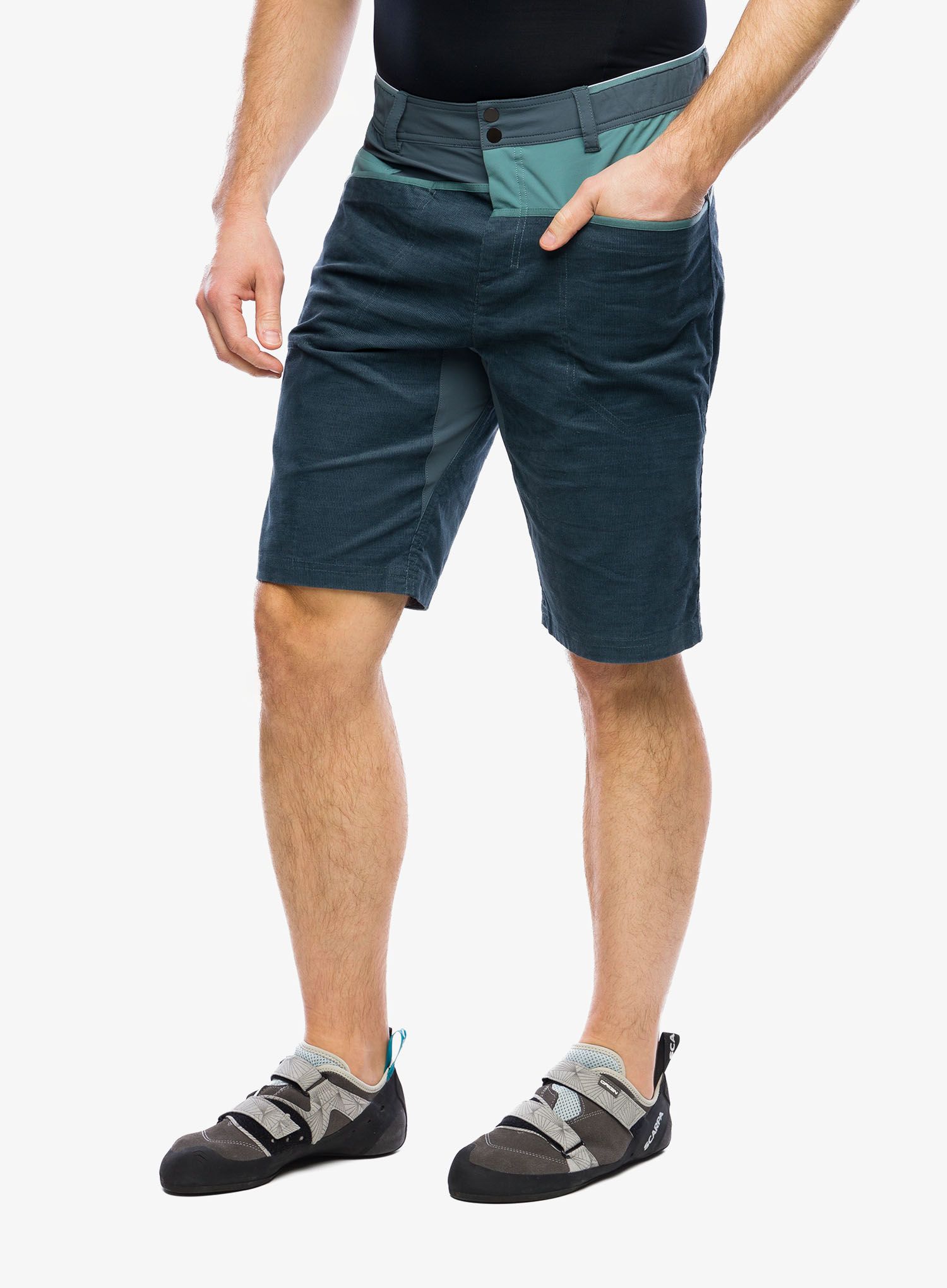 Lezecké kraťasy Ortovox Casale Shorts - dark arctic grey