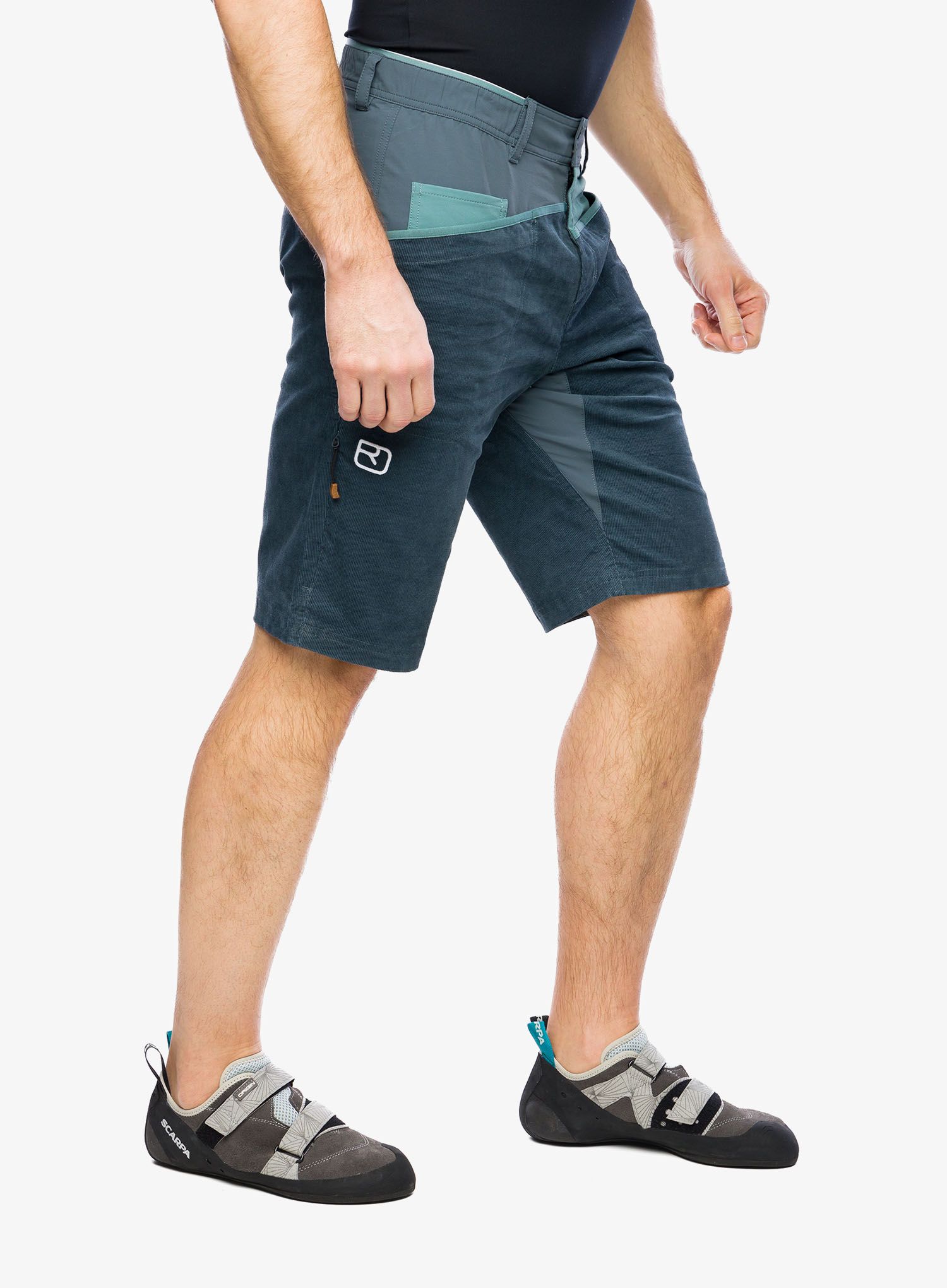 Lezecké kraťasy Ortovox Casale Shorts - dark arctic grey