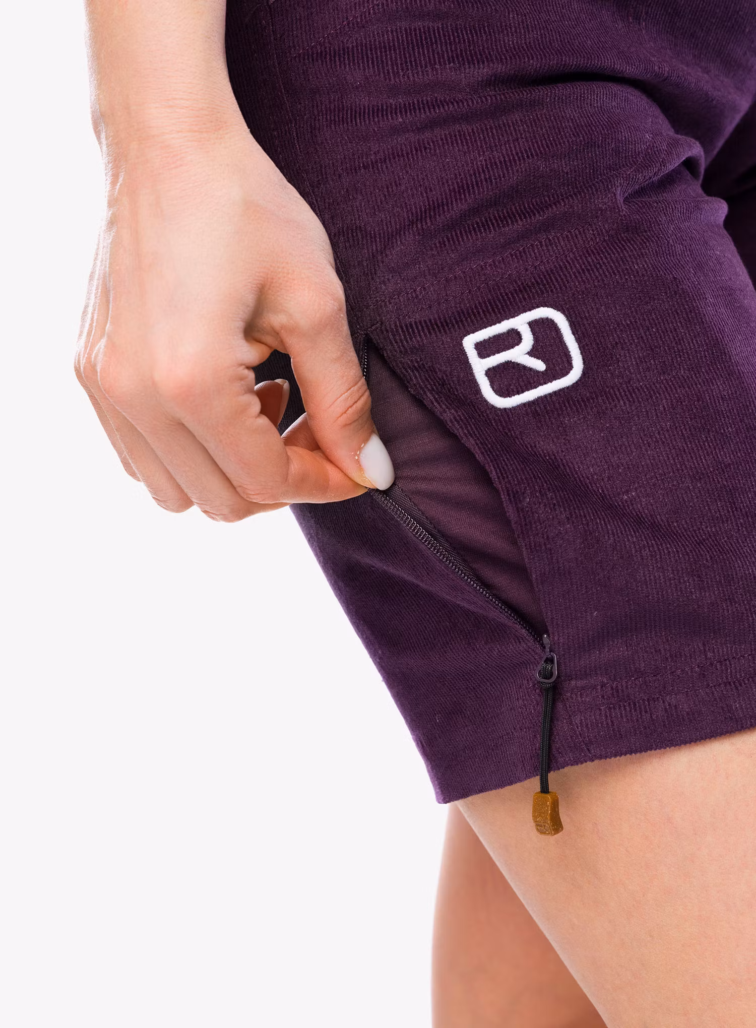 Dámské lezecké kraťasy Ortovox Casale Shorts - dark wild berry
