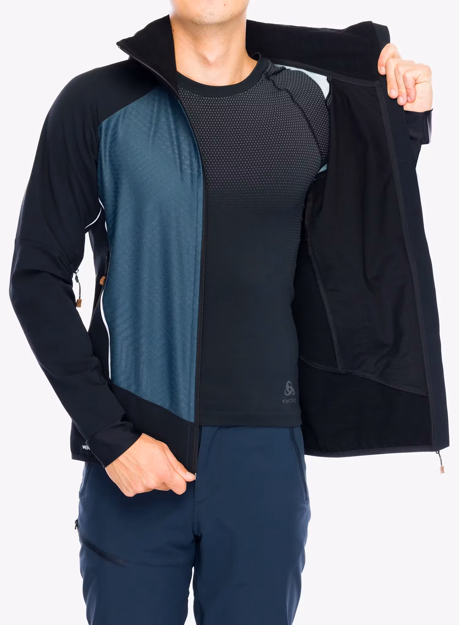 Větrovka Ortovox Col Becchei Jacket - dark arctic grey