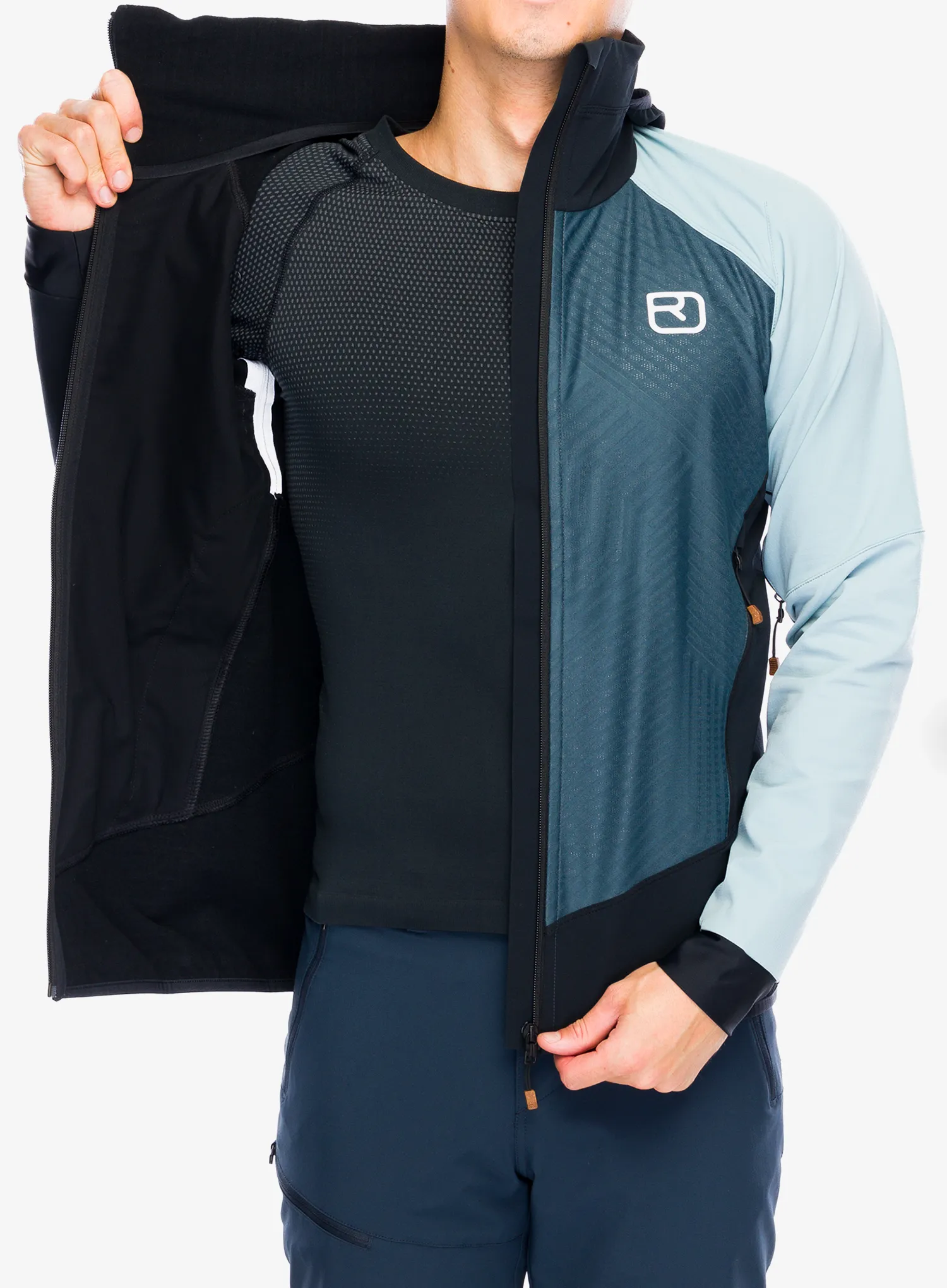 Větrovka Ortovox Col Becchei Jacket - dark arctic grey