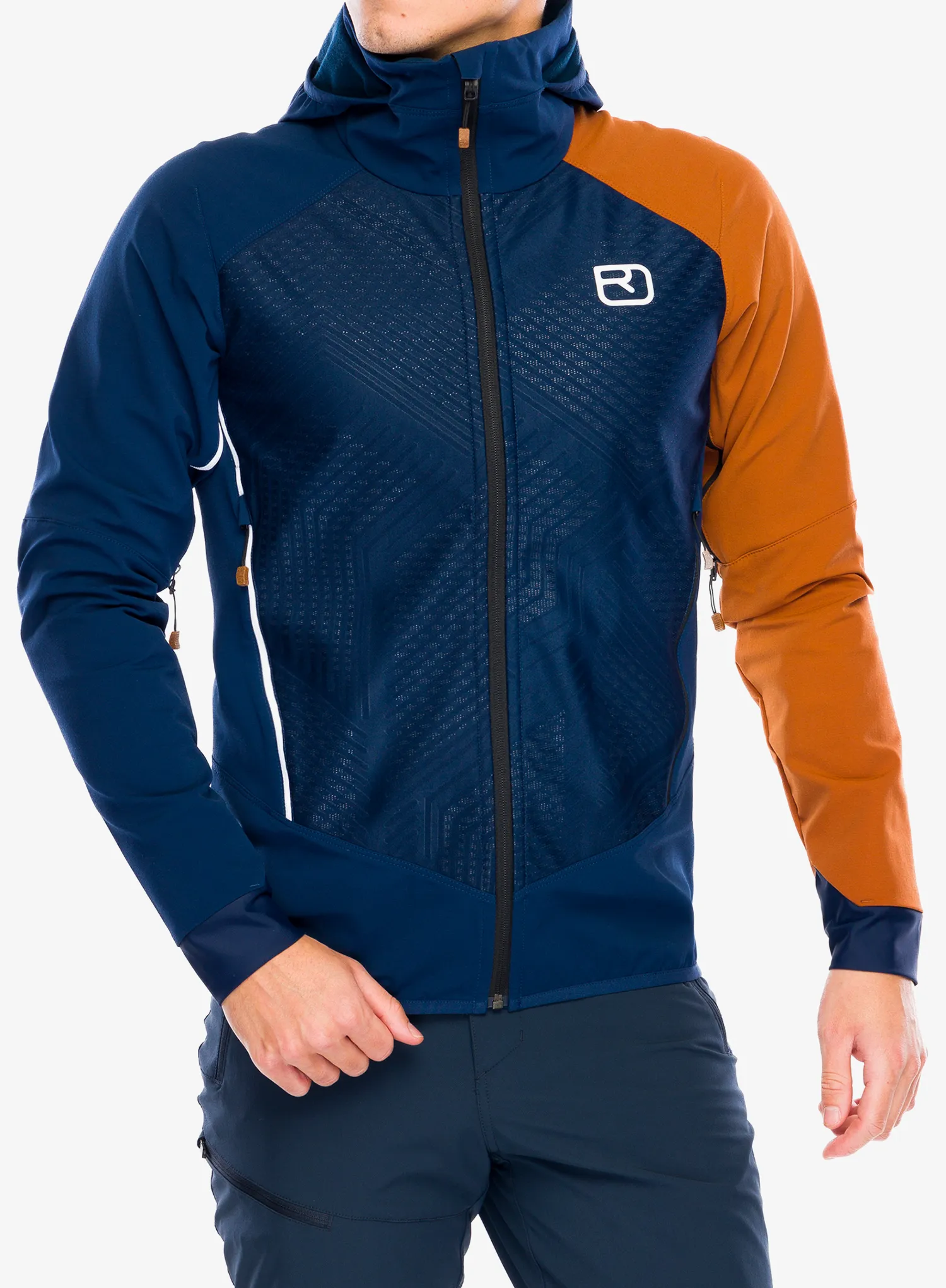 Větrovka Ortovox Col Becchei Jacket - deep ocean