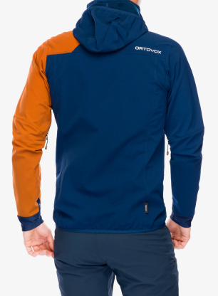 Větrovka Ortovox Col Becchei Jacket - deep ocean