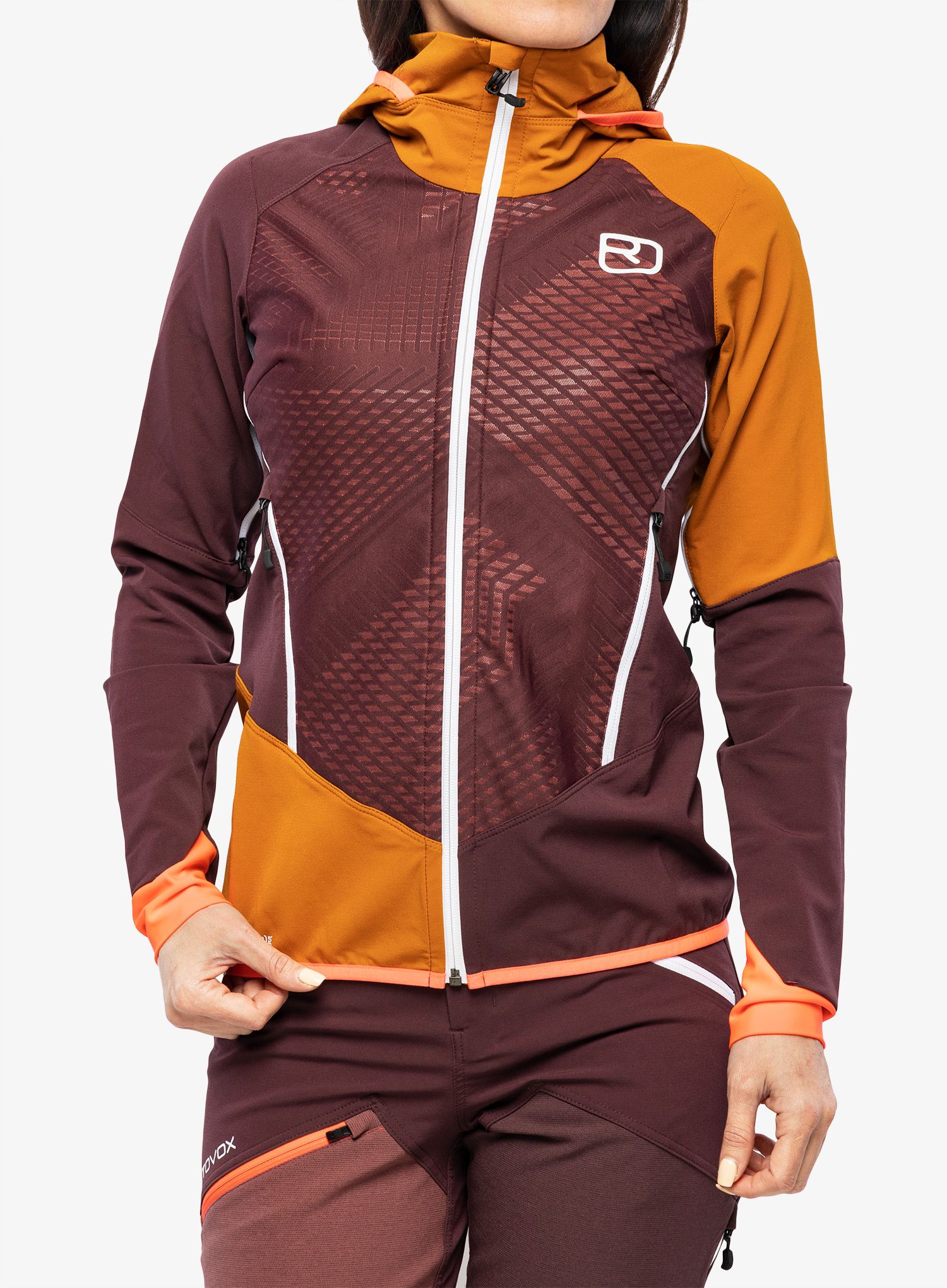 Větrovka dámská Ortovox Col Becchei Jacket - winetasting