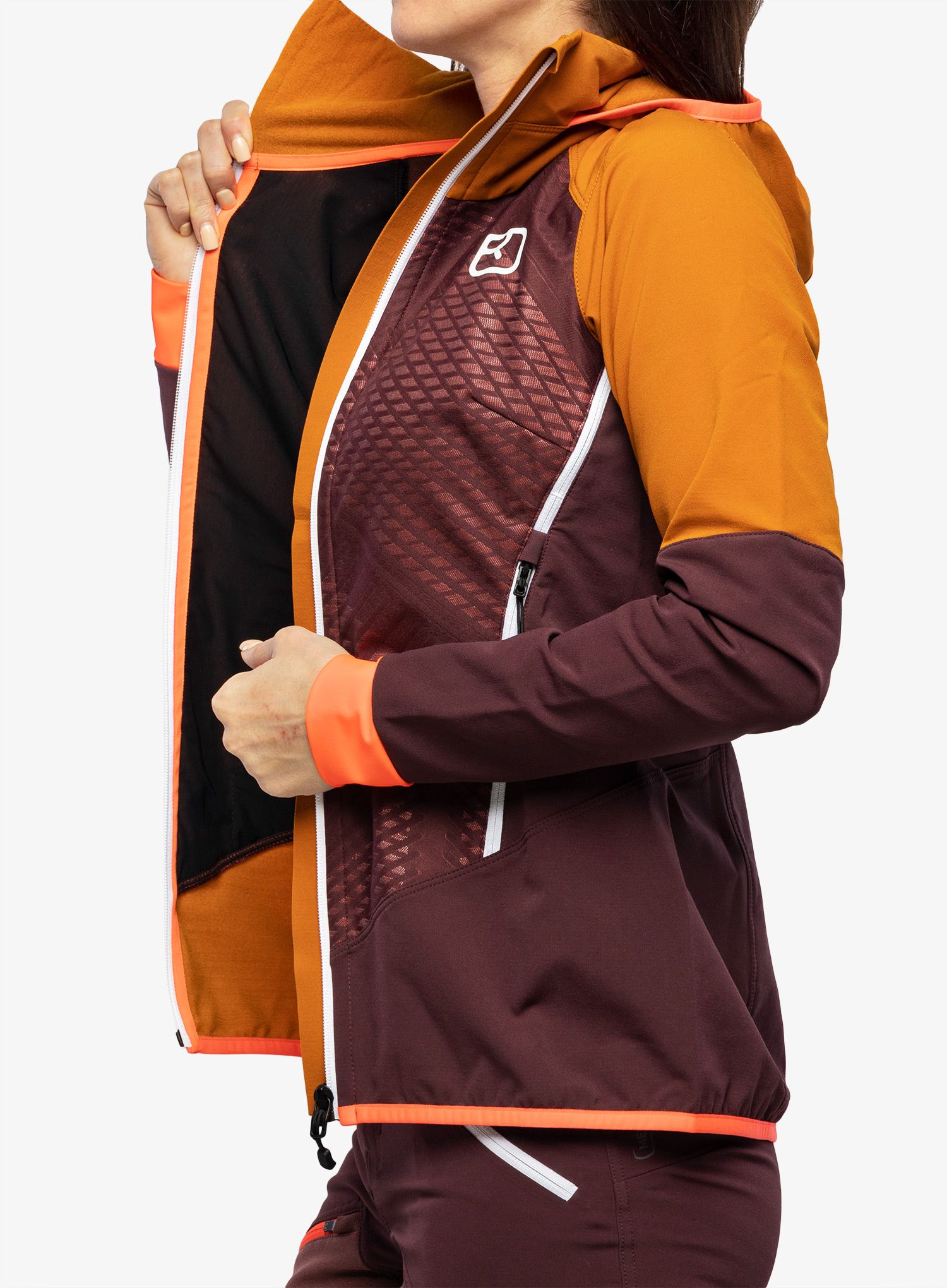 Větrovka dámská Ortovox Col Becchei Jacket - winetasting