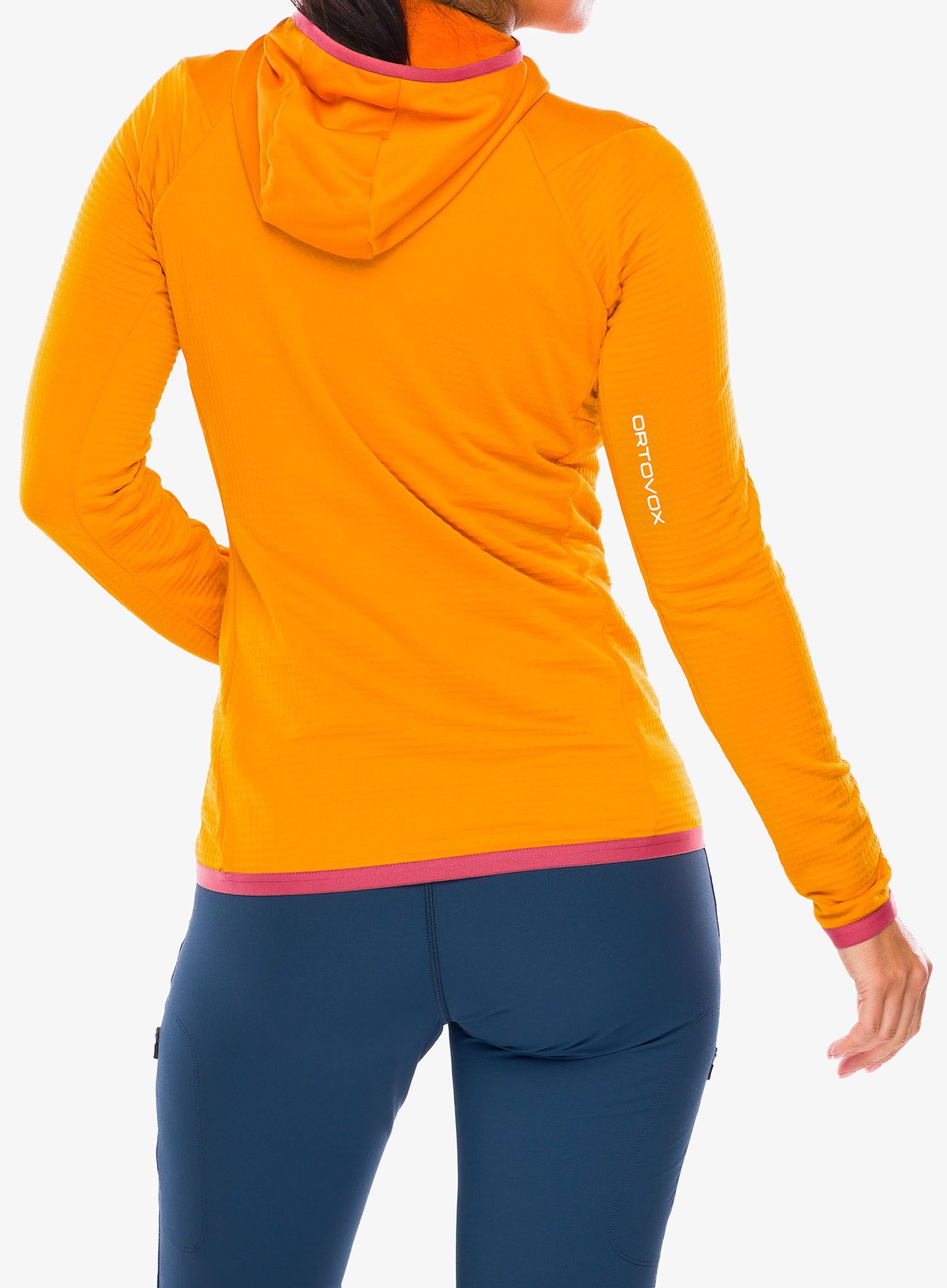 Dámská mikina Ortovox Fleece Grid Hoody - autumn leaves