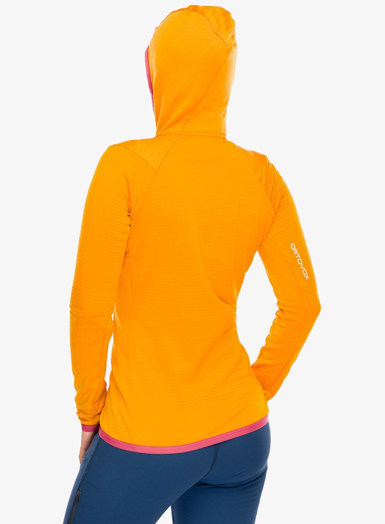 Dámská mikina Ortovox Fleece Grid Hoody - autumn leaves