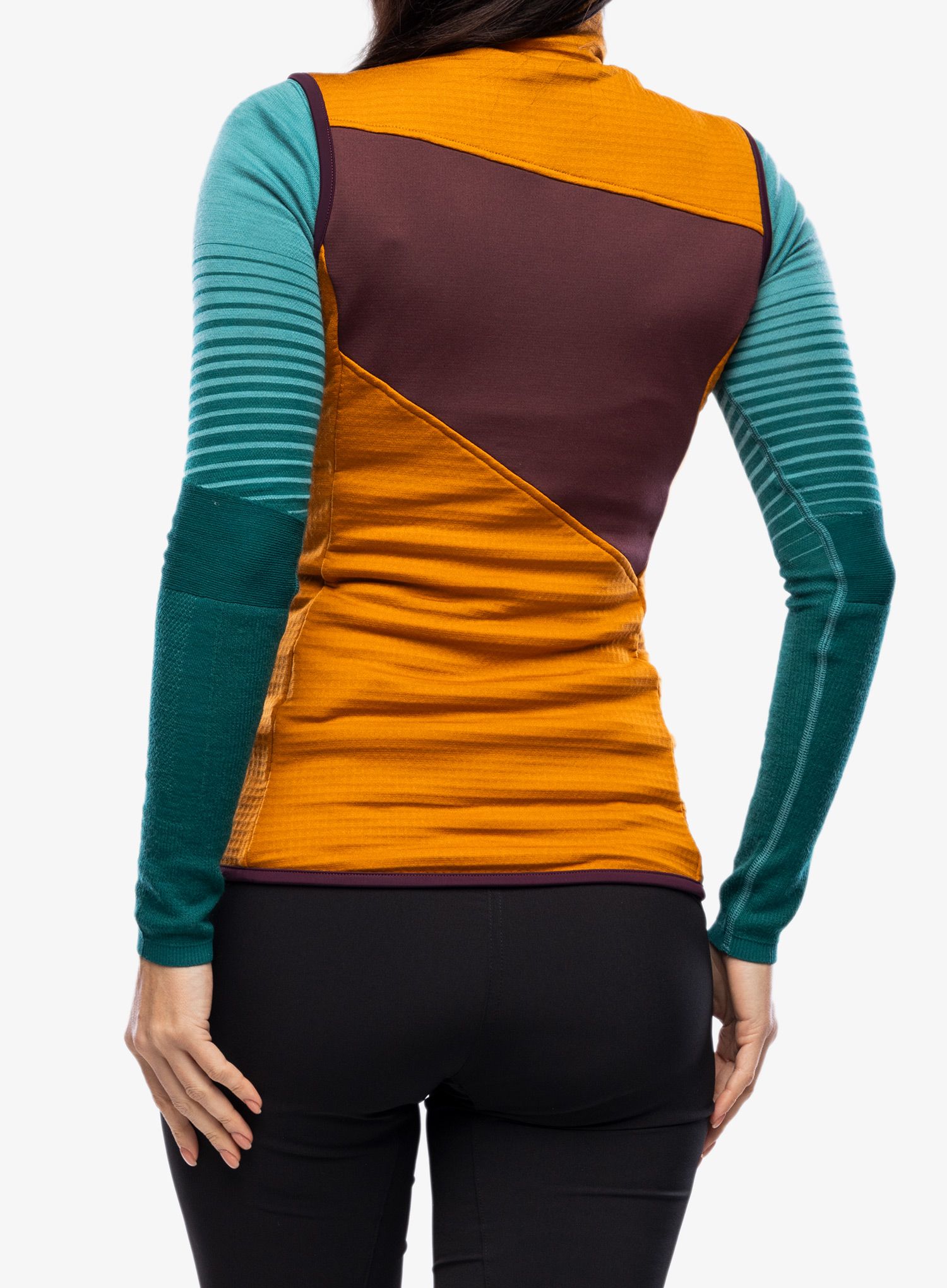 Dámská vesta Ortovox Fleece Grid Vest - sly fox