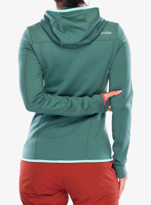 Dámská mikina se zipem Ortovox Fleece Hoody - arctic grey
