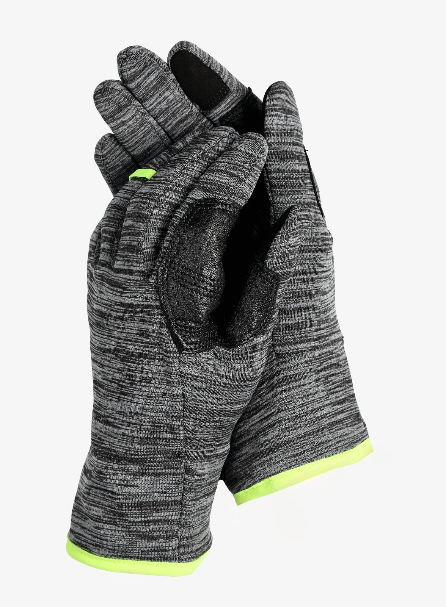 Skialpové rukavice Ortovox Fleece Light Glove - black steel blend