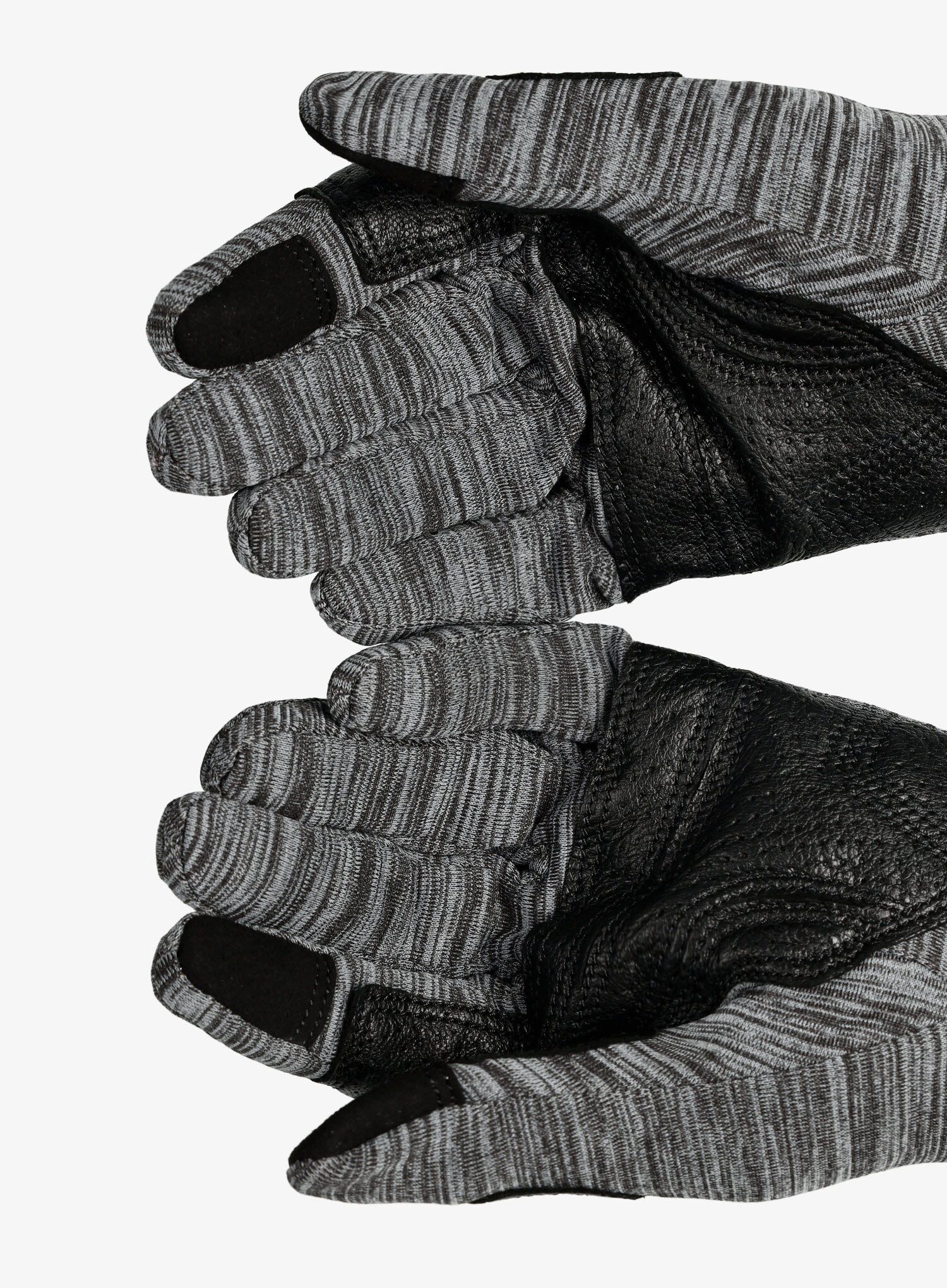 Skialpové rukavice Ortovox Fleece Light Glove - black steel blend