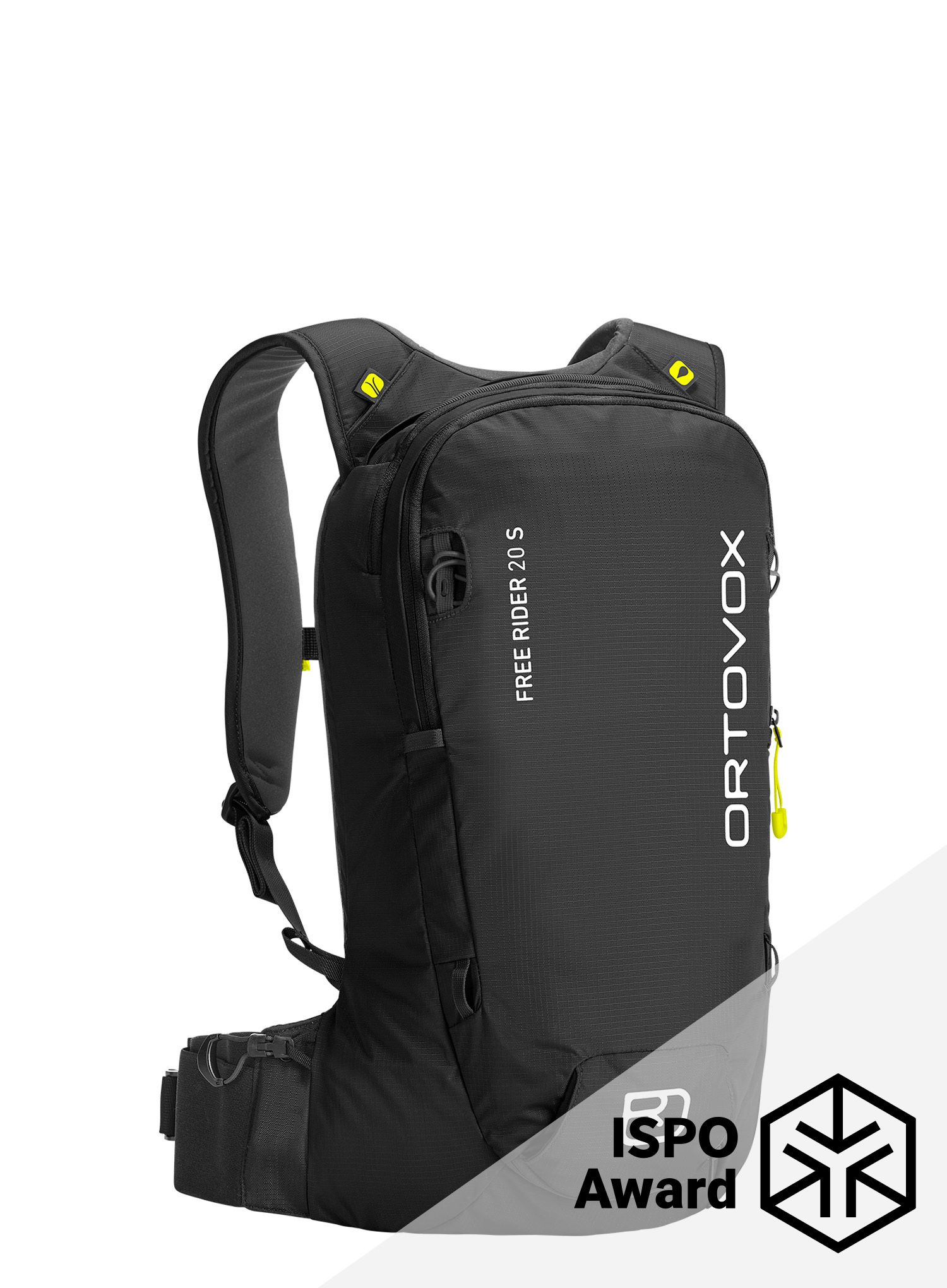 Lyžařský batoh Ortovox Free Rider 20 S - black raven