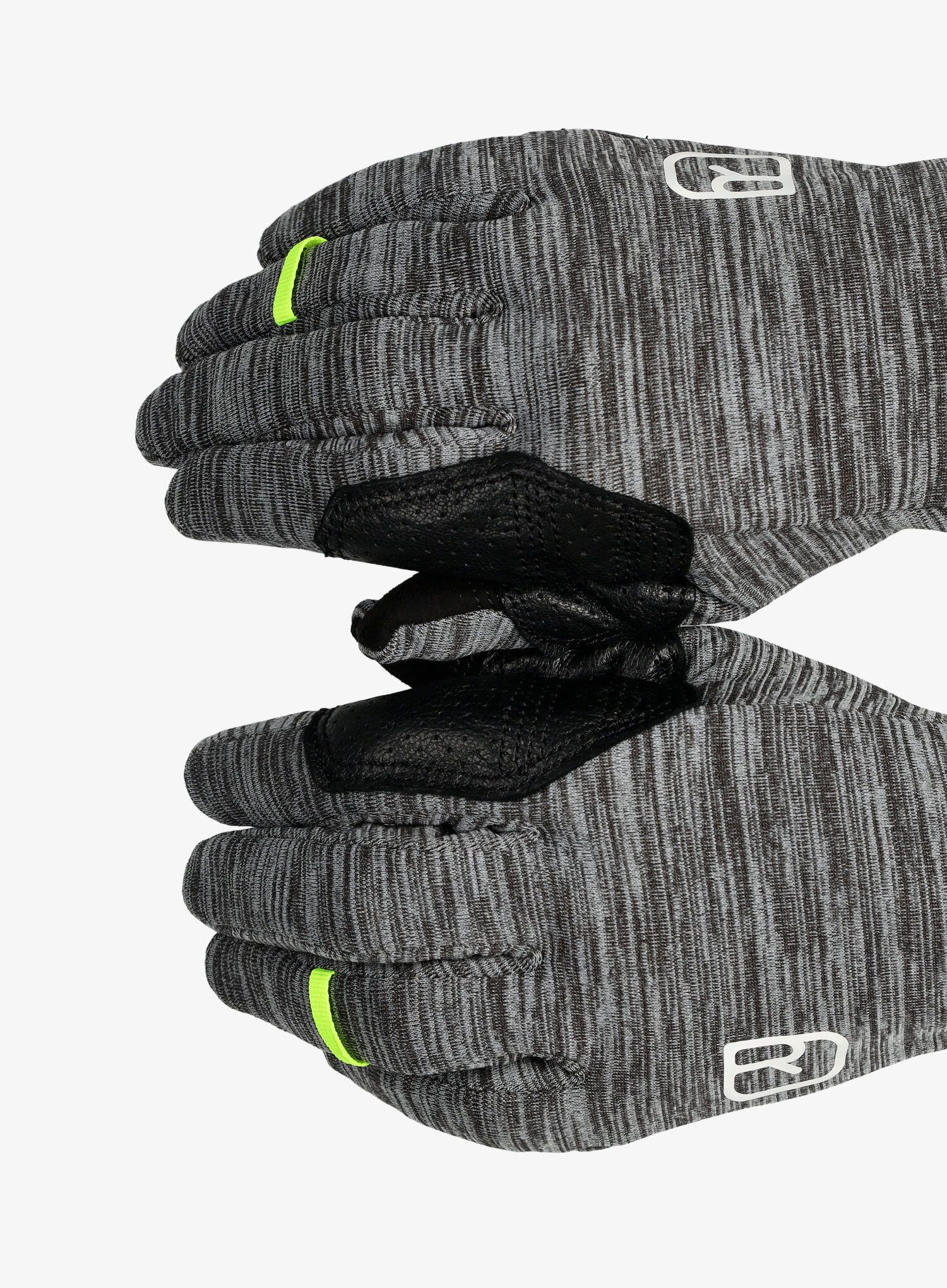 Lyžařské rukavice Ortovox Freeride 3 Finger Glove Pro - black raven