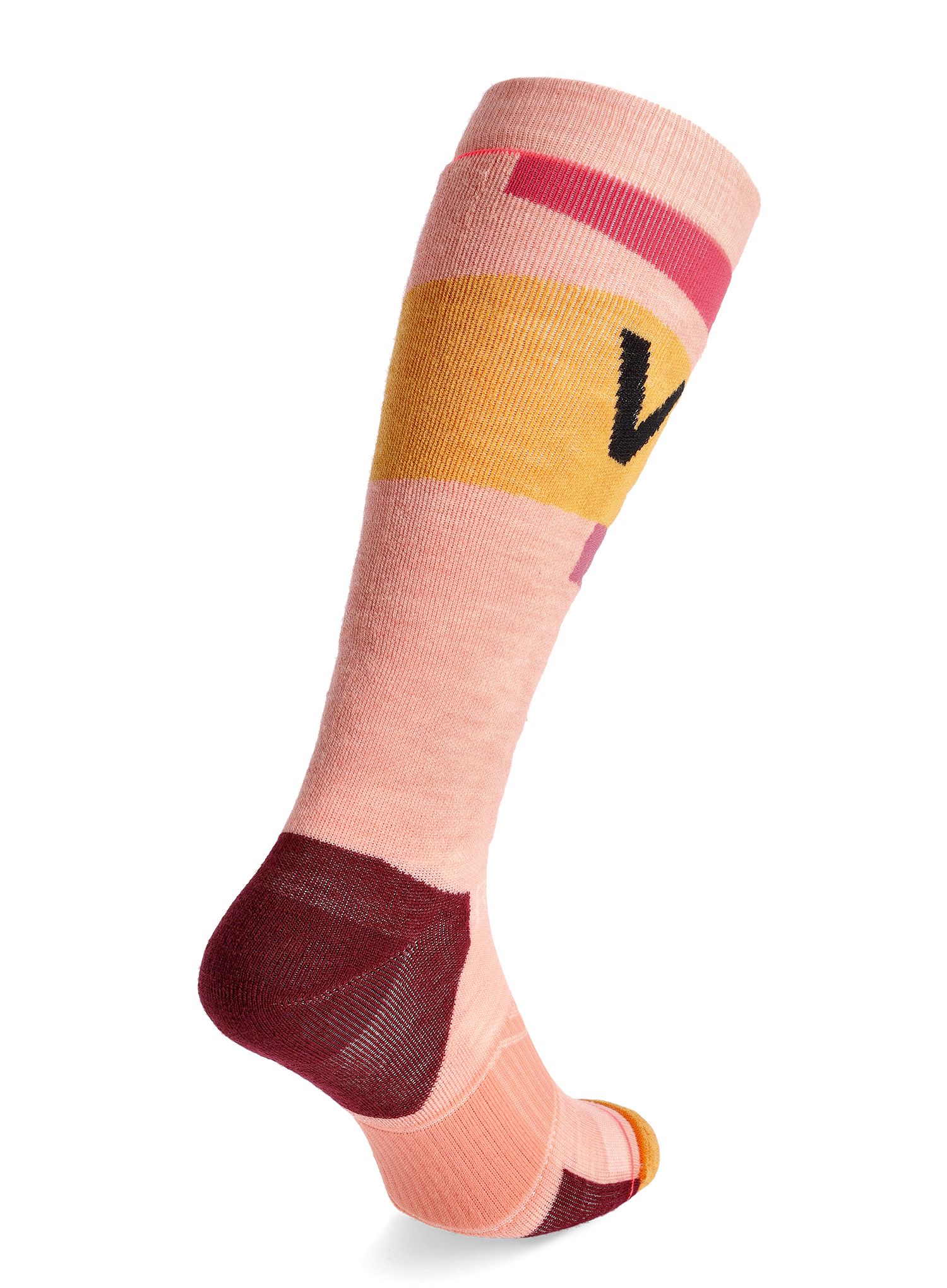 Dámské lyžařské ponožky Ortovox Freeride Long Socks Cozy - bloom