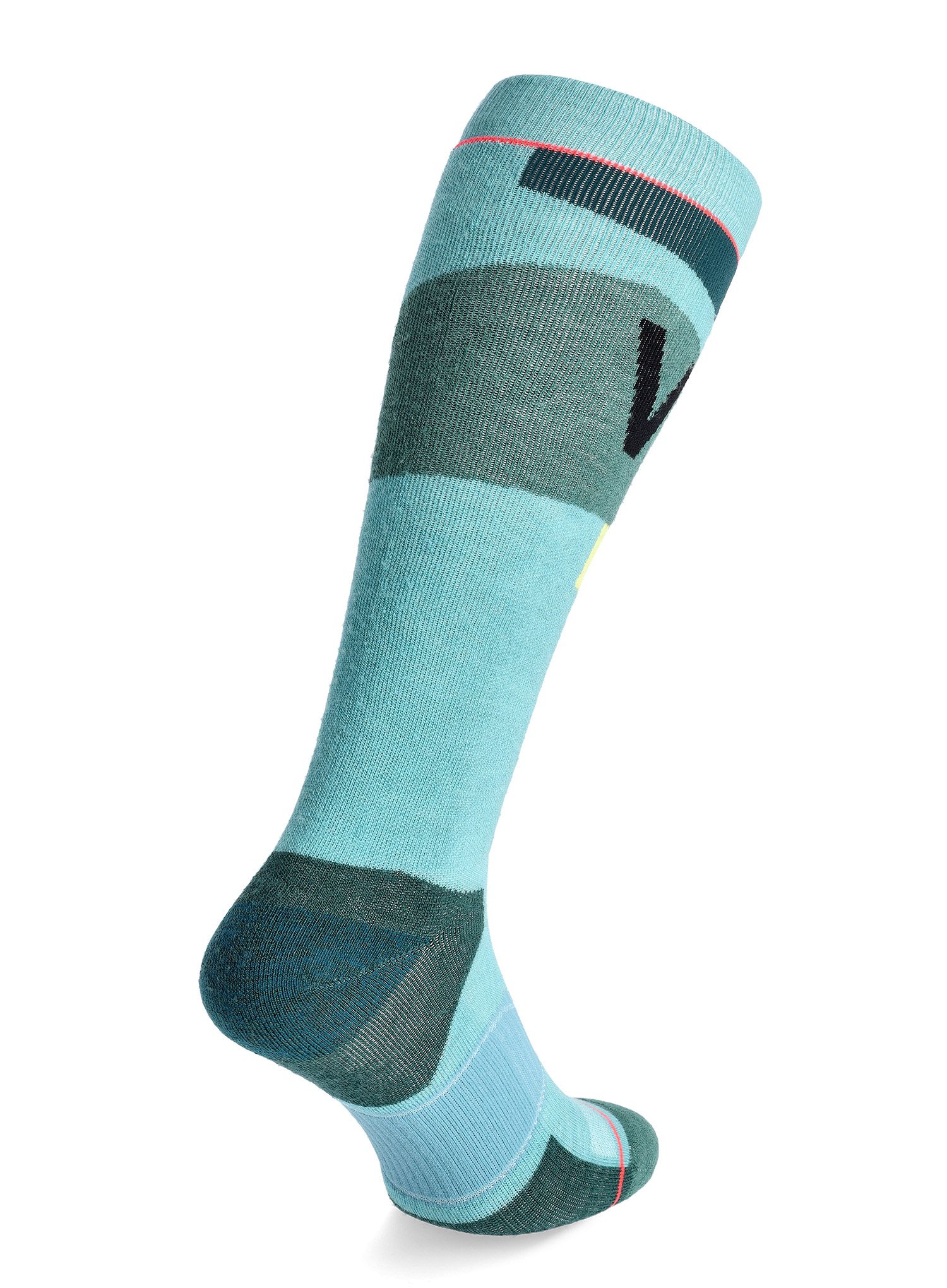 Dámské lyžařské ponožky Ortovox Freeride Long Socks Cozy - ice waterfall