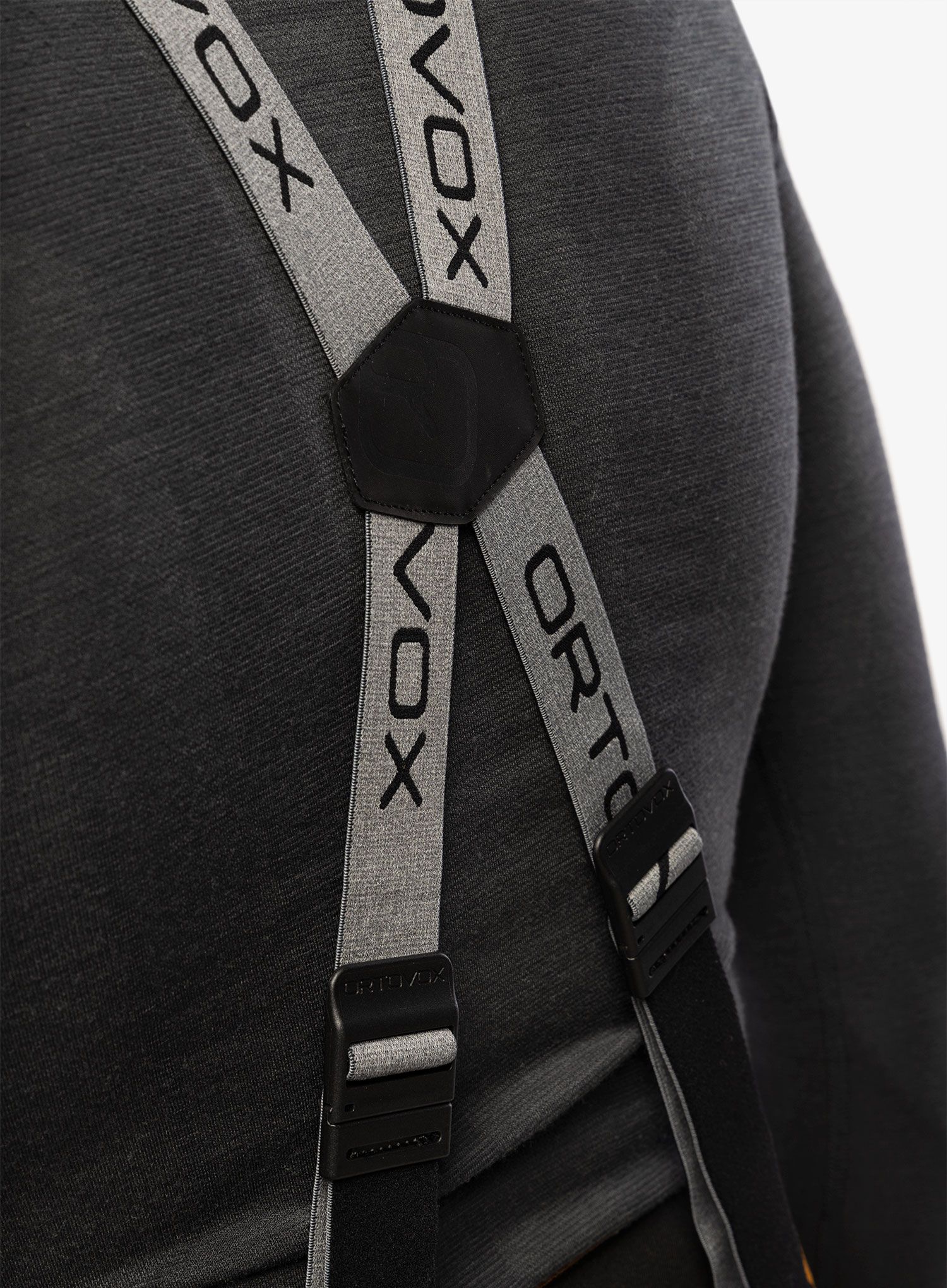 Šle do kalhot Ortovox Logo Suspenders - grey blend