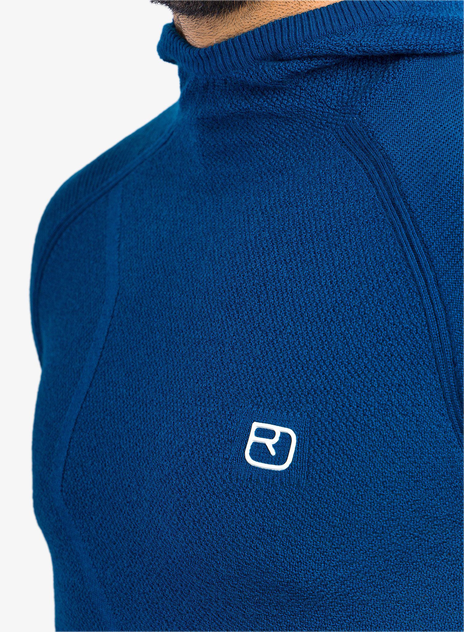 Termální mikina Ortovox Merino Thermovent Hoody - petrol blue