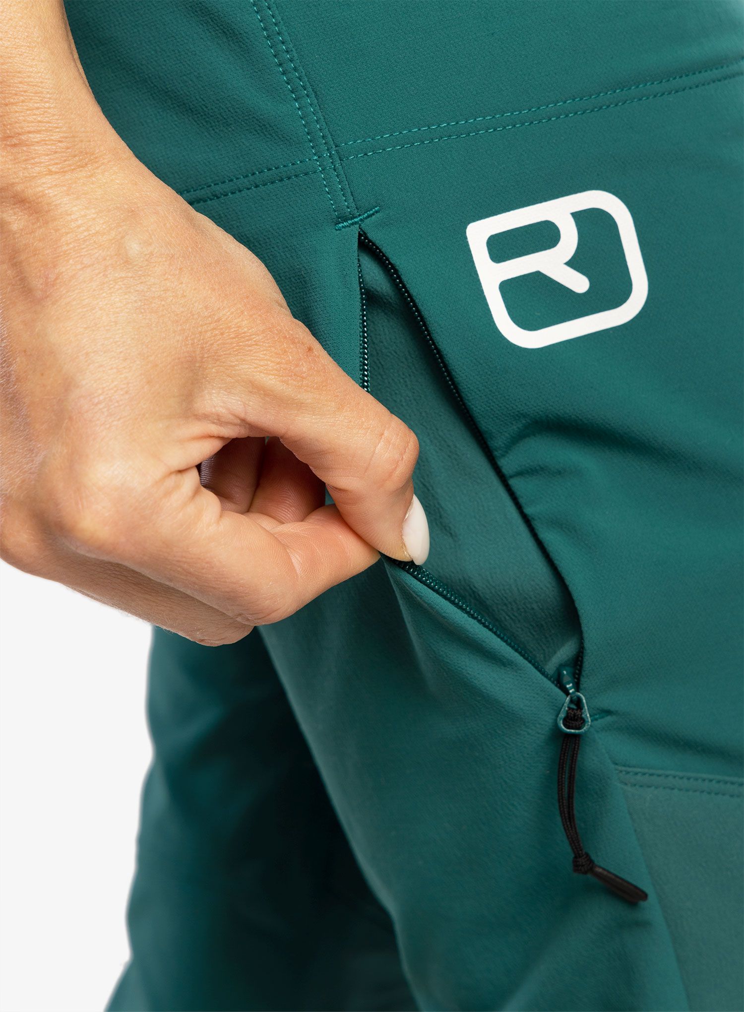 Dámské lezecké kalhoty Ortovox Pala Pants - pacific green