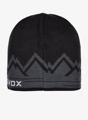 Čepice Ortovox Peak Beanie - black raven