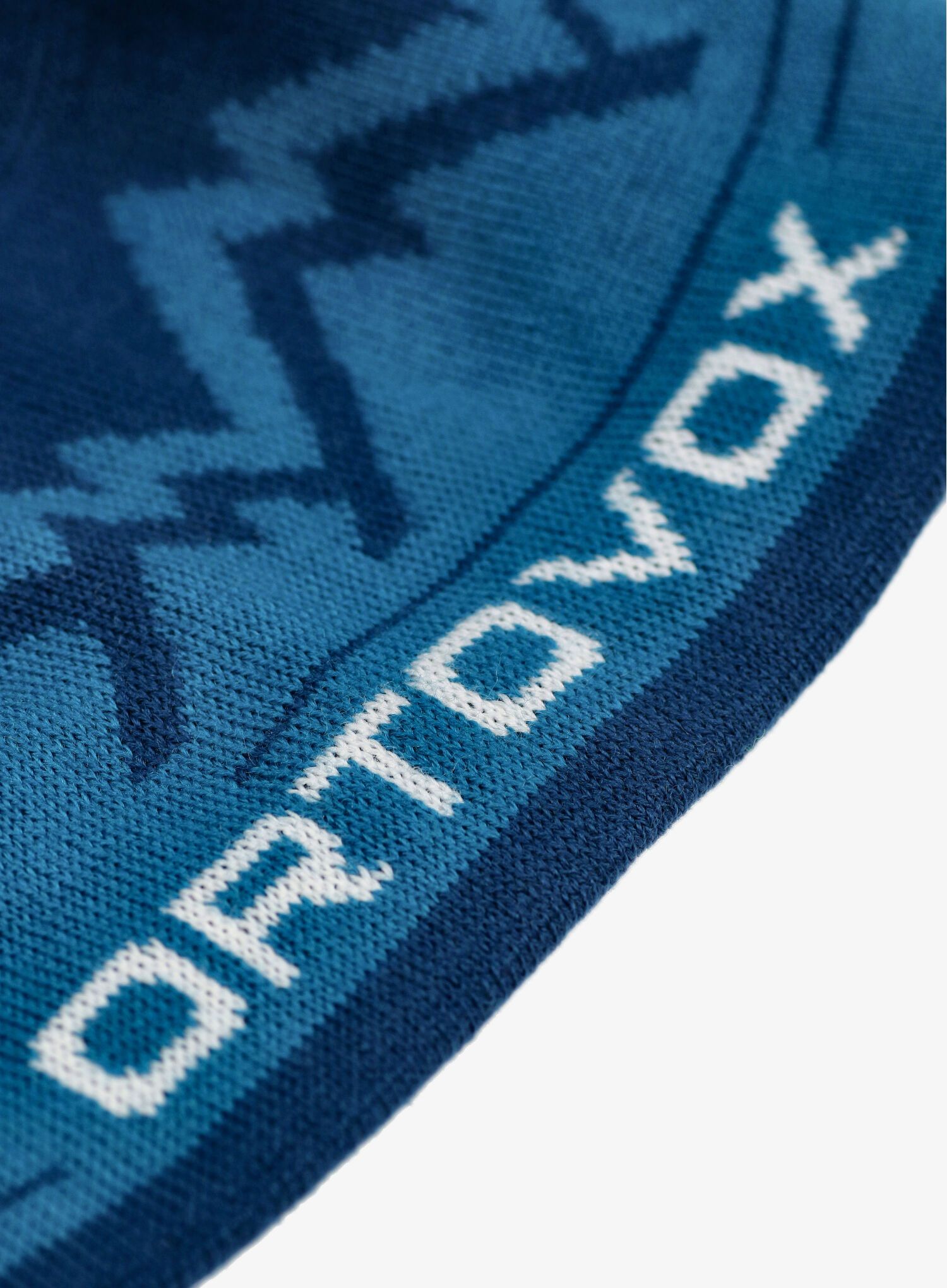 Zimní čepice Ortovox Peak Beanie - petrol blue