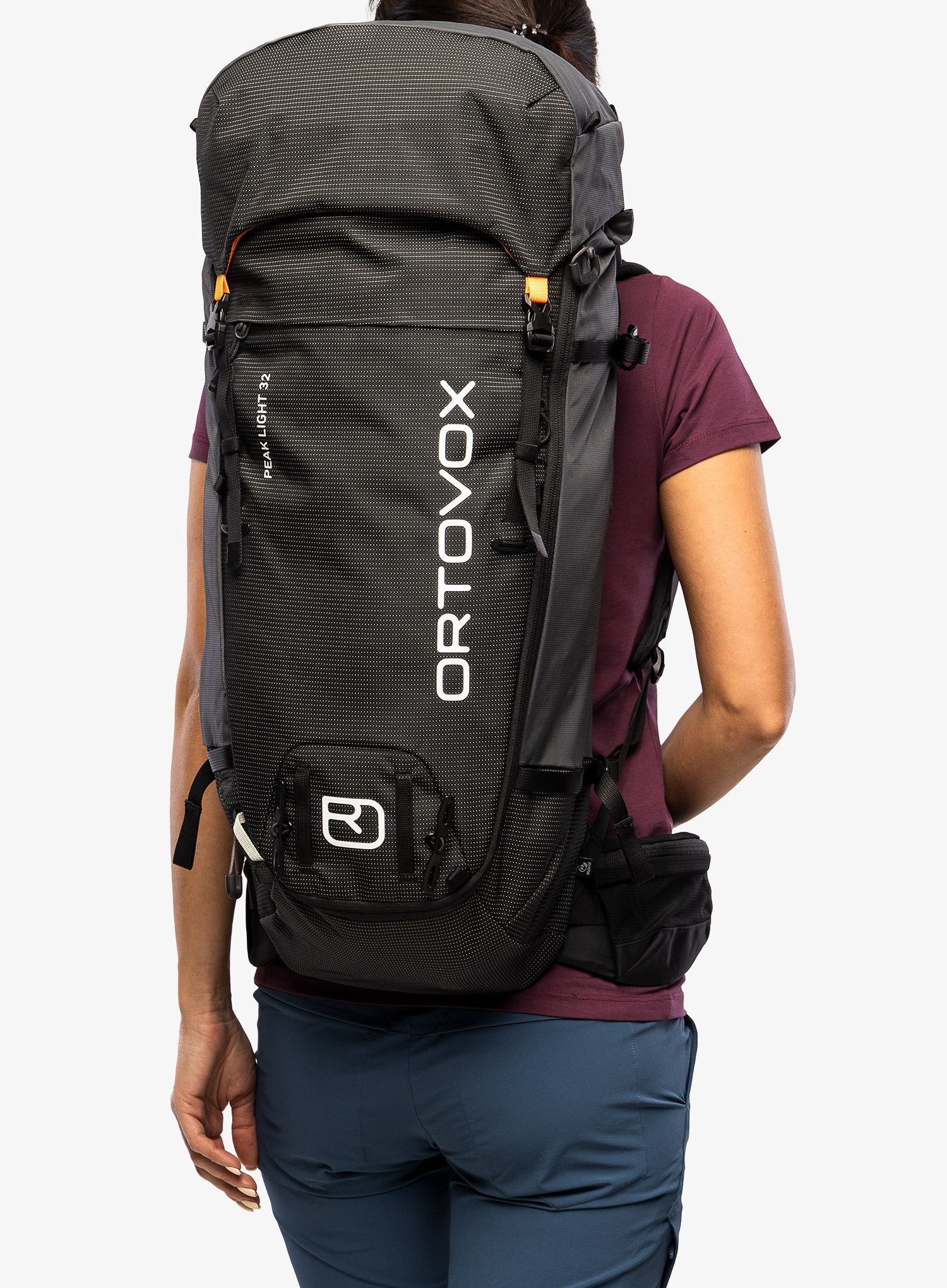 Horolezecký batoh Ortovox Peak Light 32 - blk raven