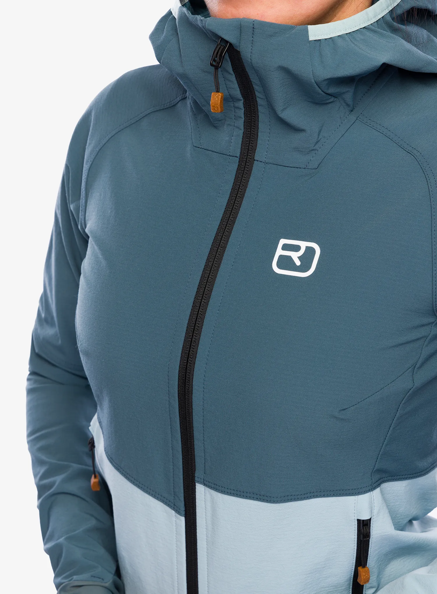 Softshellová bunda dámská Ortovox Punta Berrino Hooded Jacket - dark arctic grey