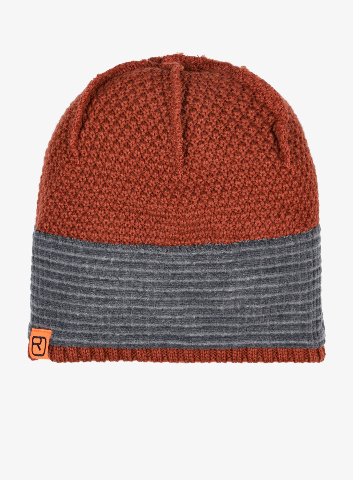 Pánská zimní čepice Ortovox Rock'N'Wool Beanie - clay orange