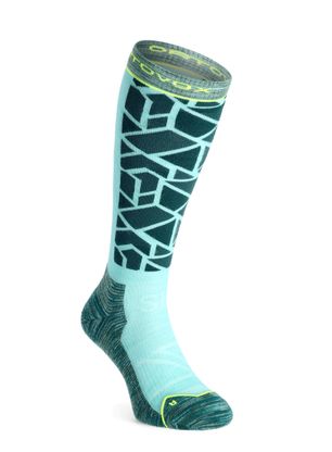 Skialpové ponožky Ortovox Ski Tour Comp Long Socks - dark pacific