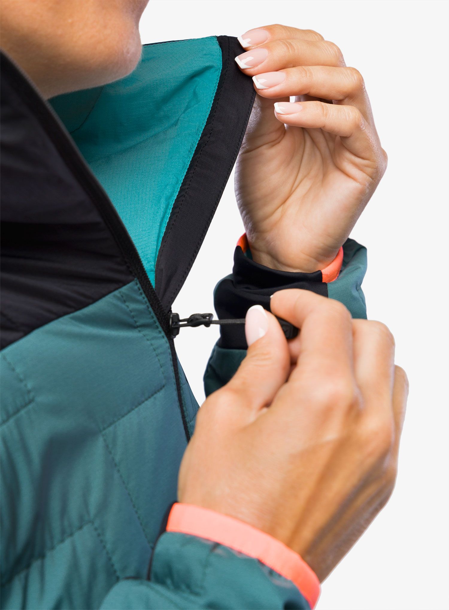Zateplená bunda dámská Ortovox Swisswool Piz Badus Jacket - arctic grey