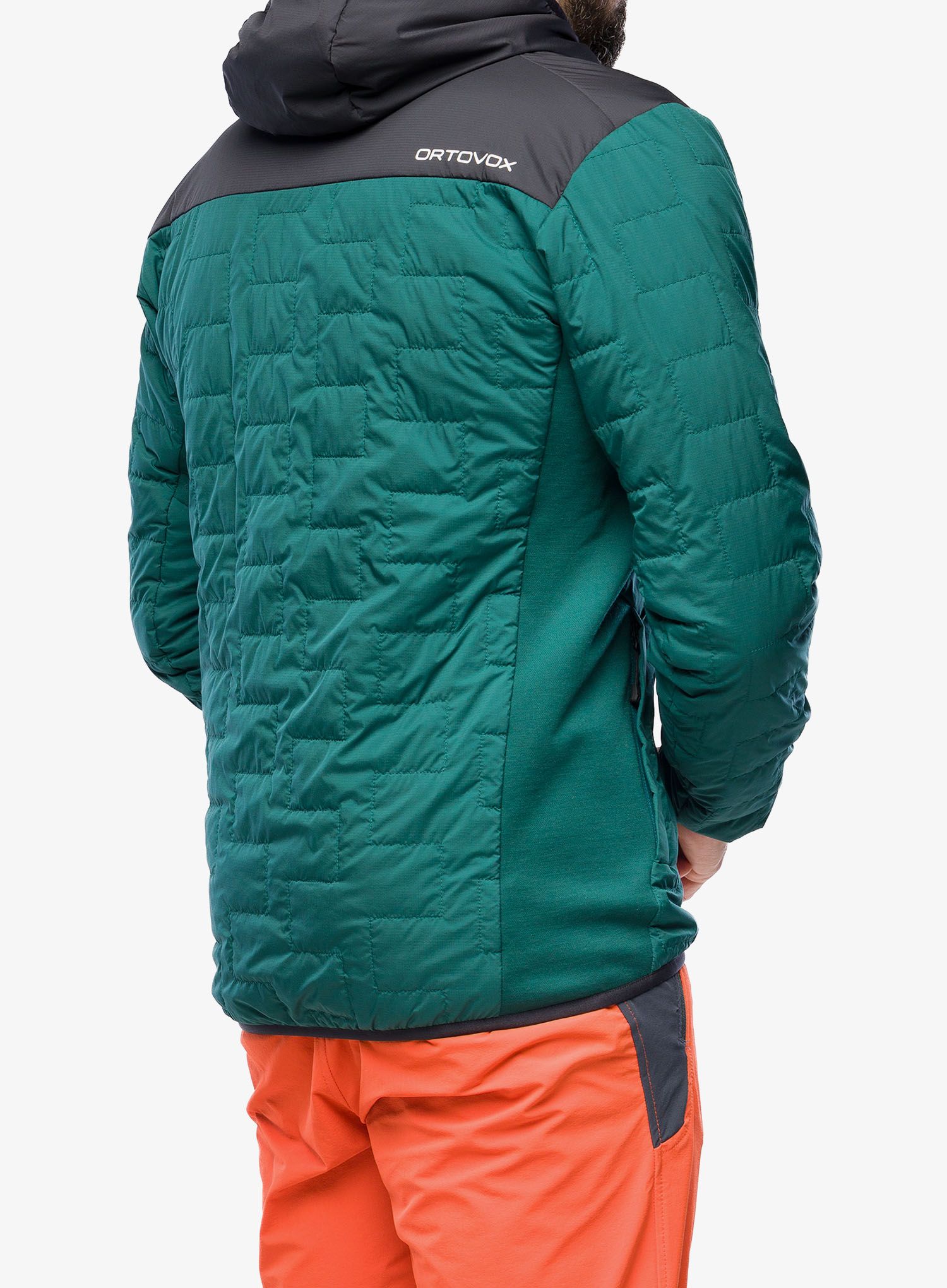 Zateplená bunda Ortovox Swisswool Piz Badus Jacket - dark pacific