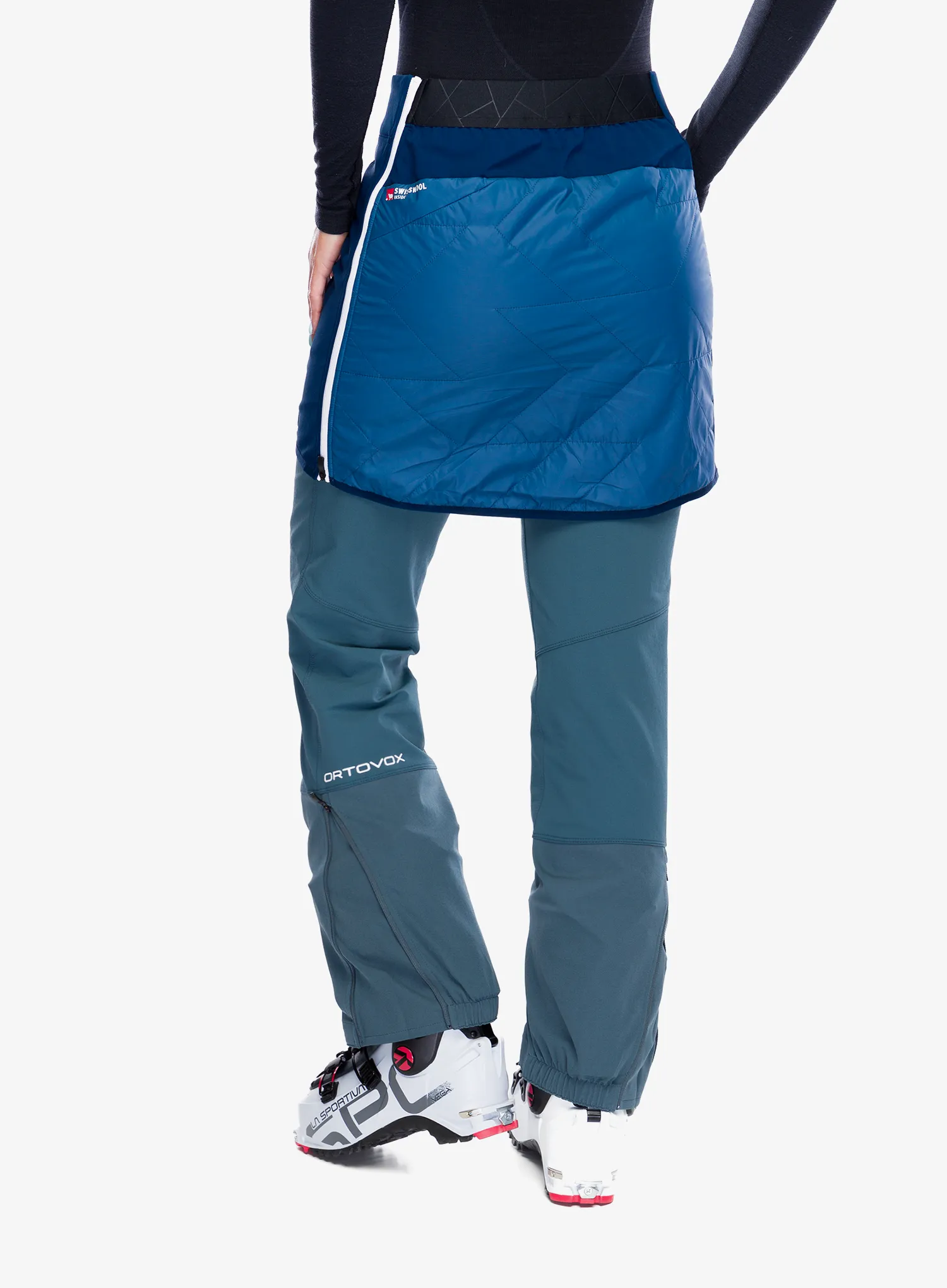 Zateplená sukně Ortovox Swisswool Piz Boe Skirt - sea surface