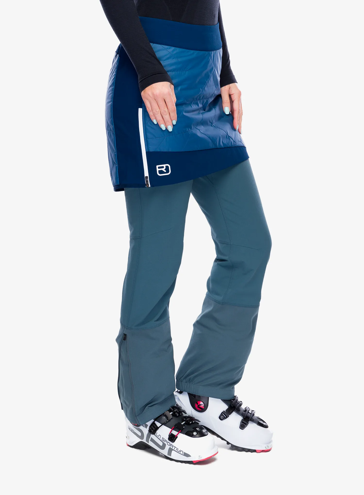 Zateplená sukně Ortovox Swisswool Piz Boe Skirt - sea surface