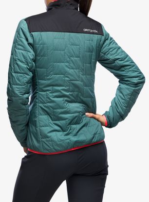 Dámská bunda Ortovox Swisswool Piz Segnas Jacket - arctic grey