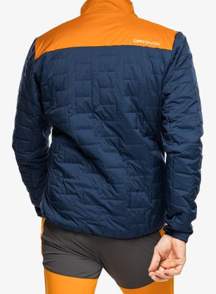 Zateplená bunda Ortovox Swisswool Piz Segnas Jacket - deep ocean