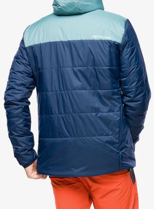 Bunda na lyže Ortovox Swisswool Zinal Jacket - deep ocean