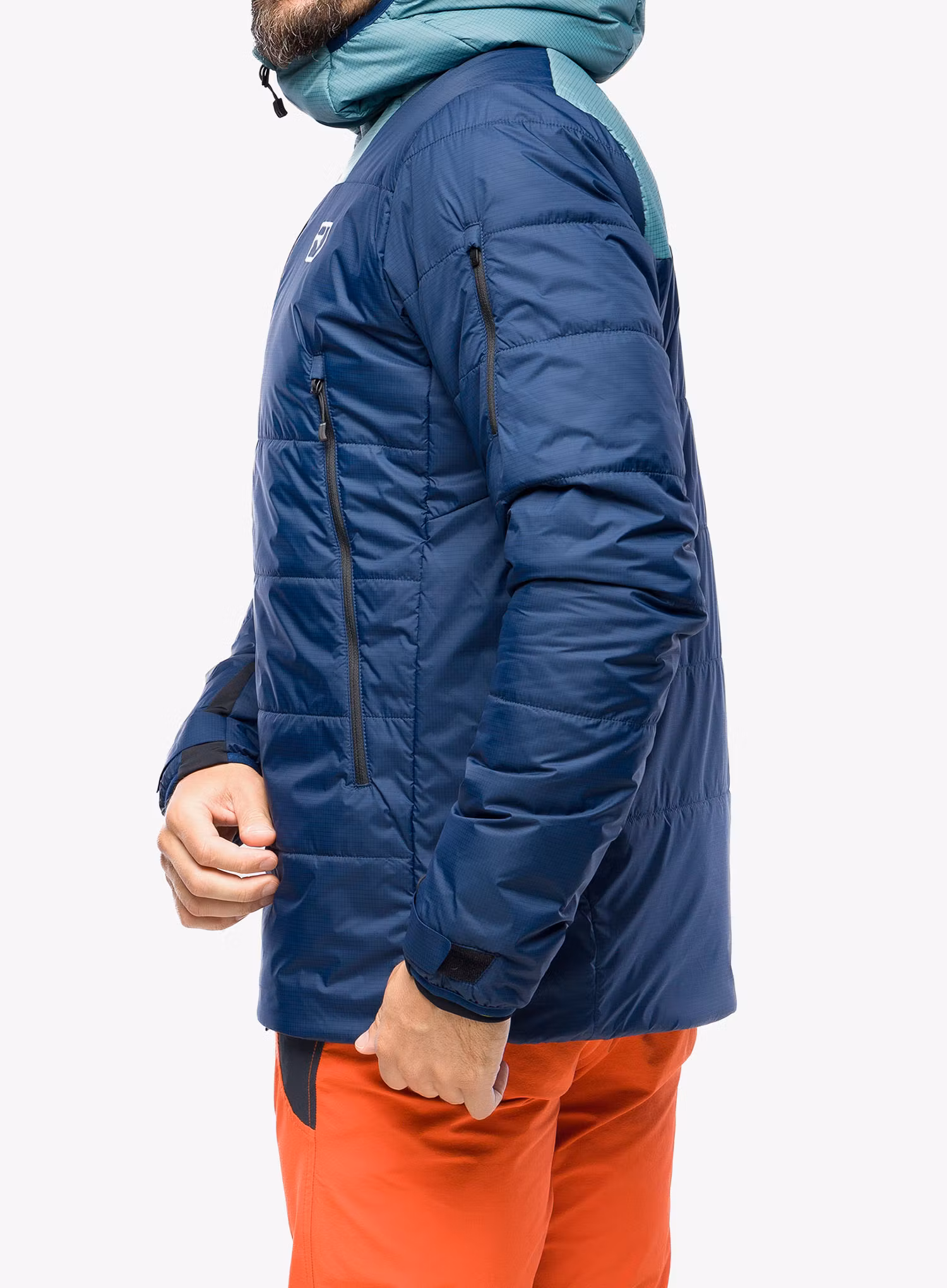 Bunda na lyže Ortovox Swisswool Zinal Jacket - deep ocean