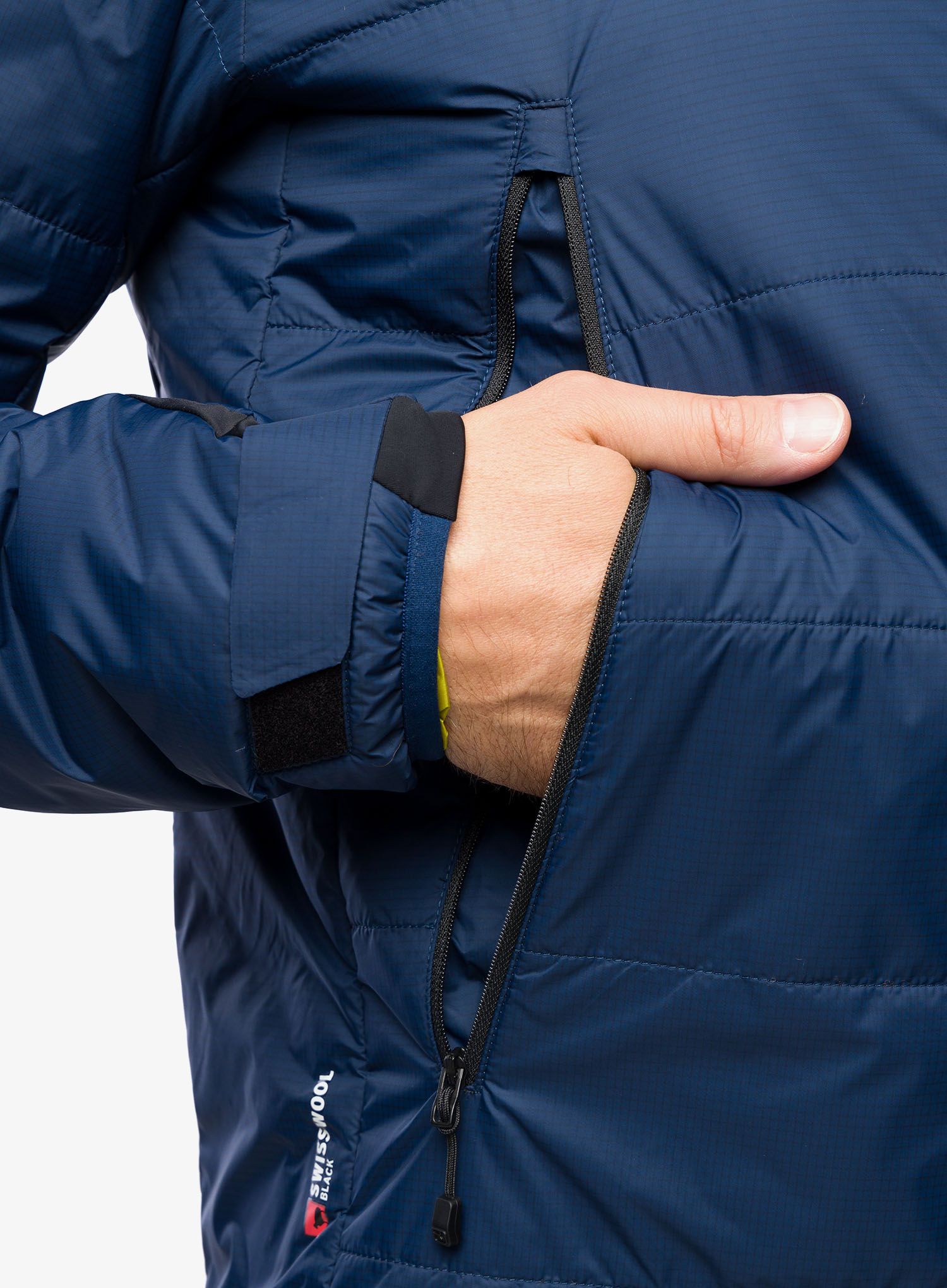 Bunda na lyže Ortovox Swisswool Zinal Jacket - deep ocean
