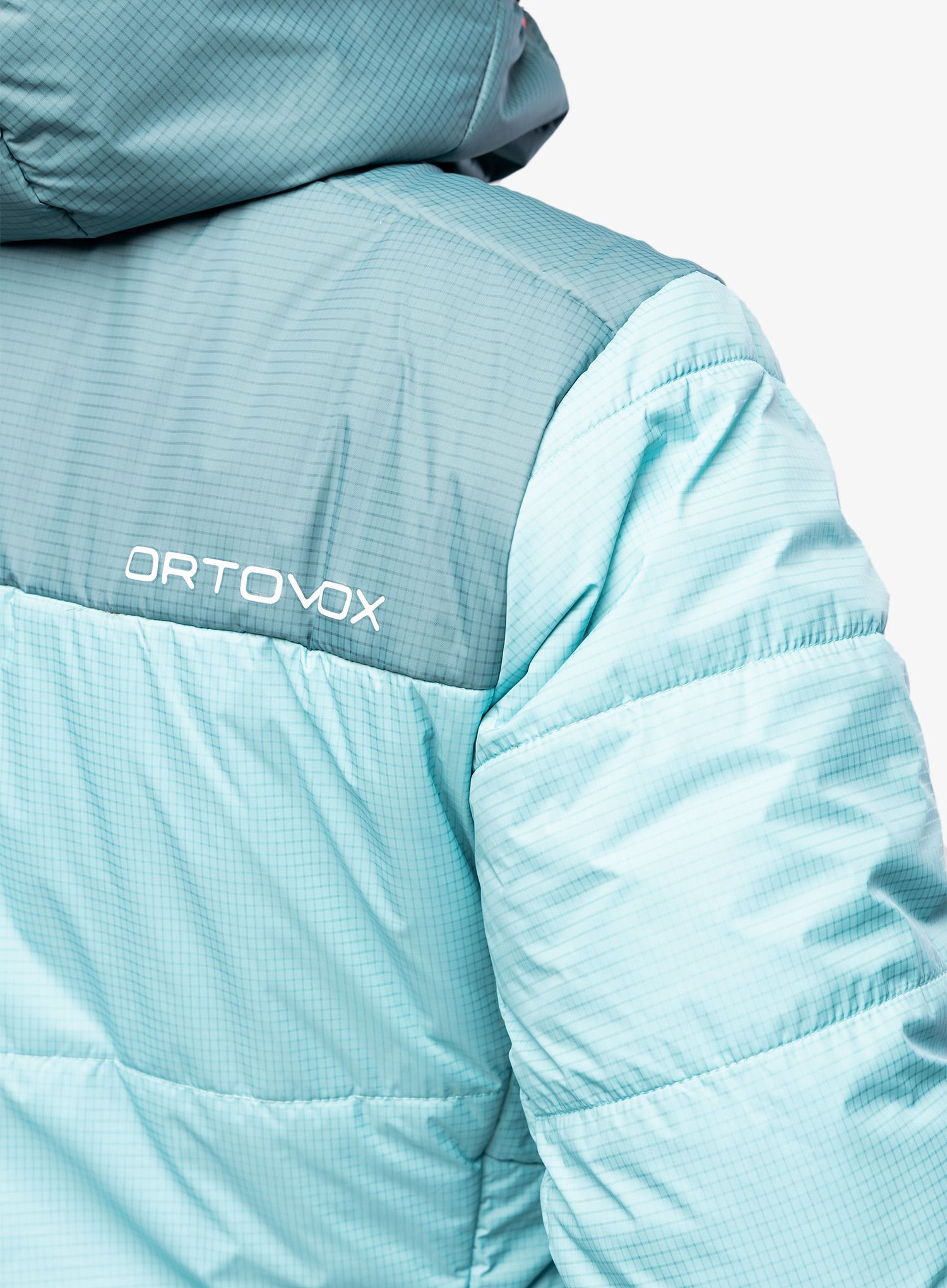 Dámská lyžařská bunda Ortovox Swisswool Zinal Jacket - ice waterfall
