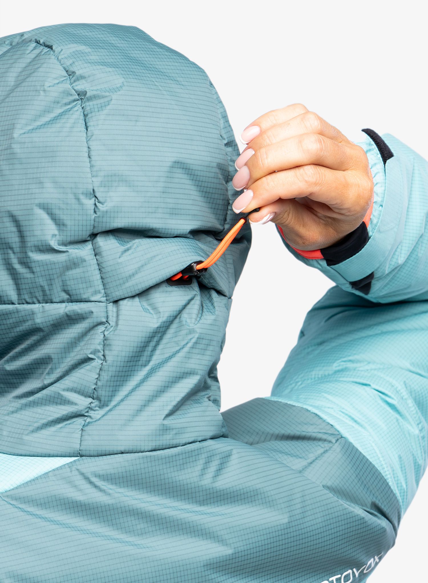 Dámská lyžařská bunda Ortovox Swisswool Zinal Jacket - ice waterfall