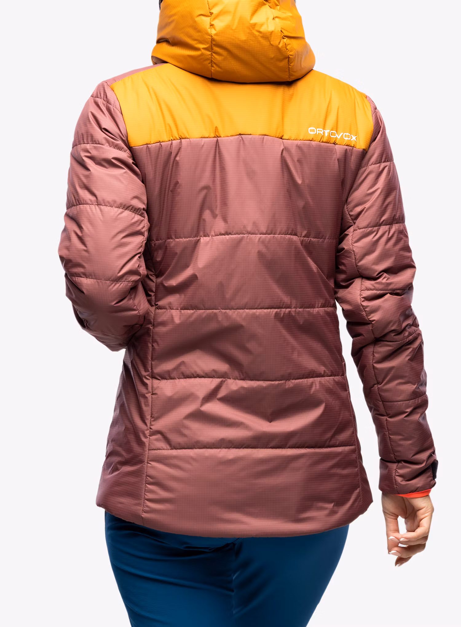 Dámská lyžařská bunda Ortovox Swisswool Zinal Jacket - mountain rose