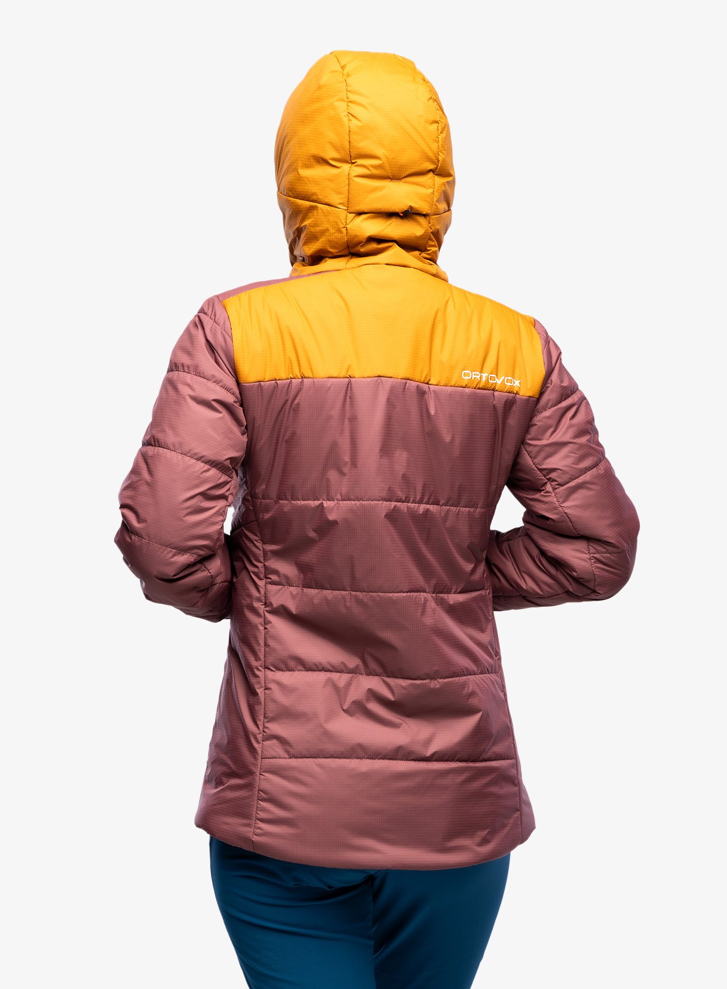 Dámská lyžařská bunda Ortovox Swisswool Zinal Jacket - mountain rose