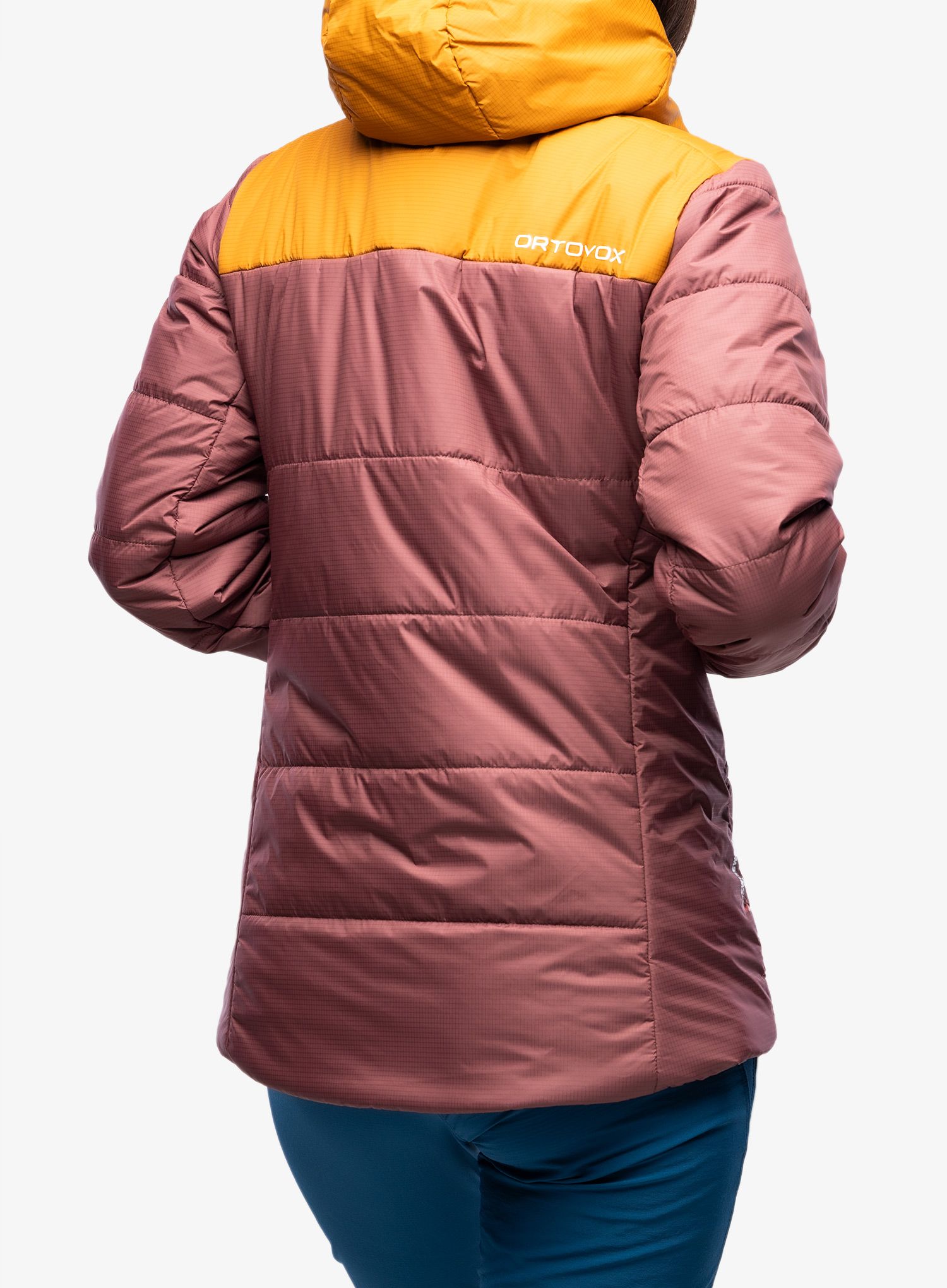 Dámská lyžařská bunda Ortovox Swisswool Zinal Jacket - mountain rose