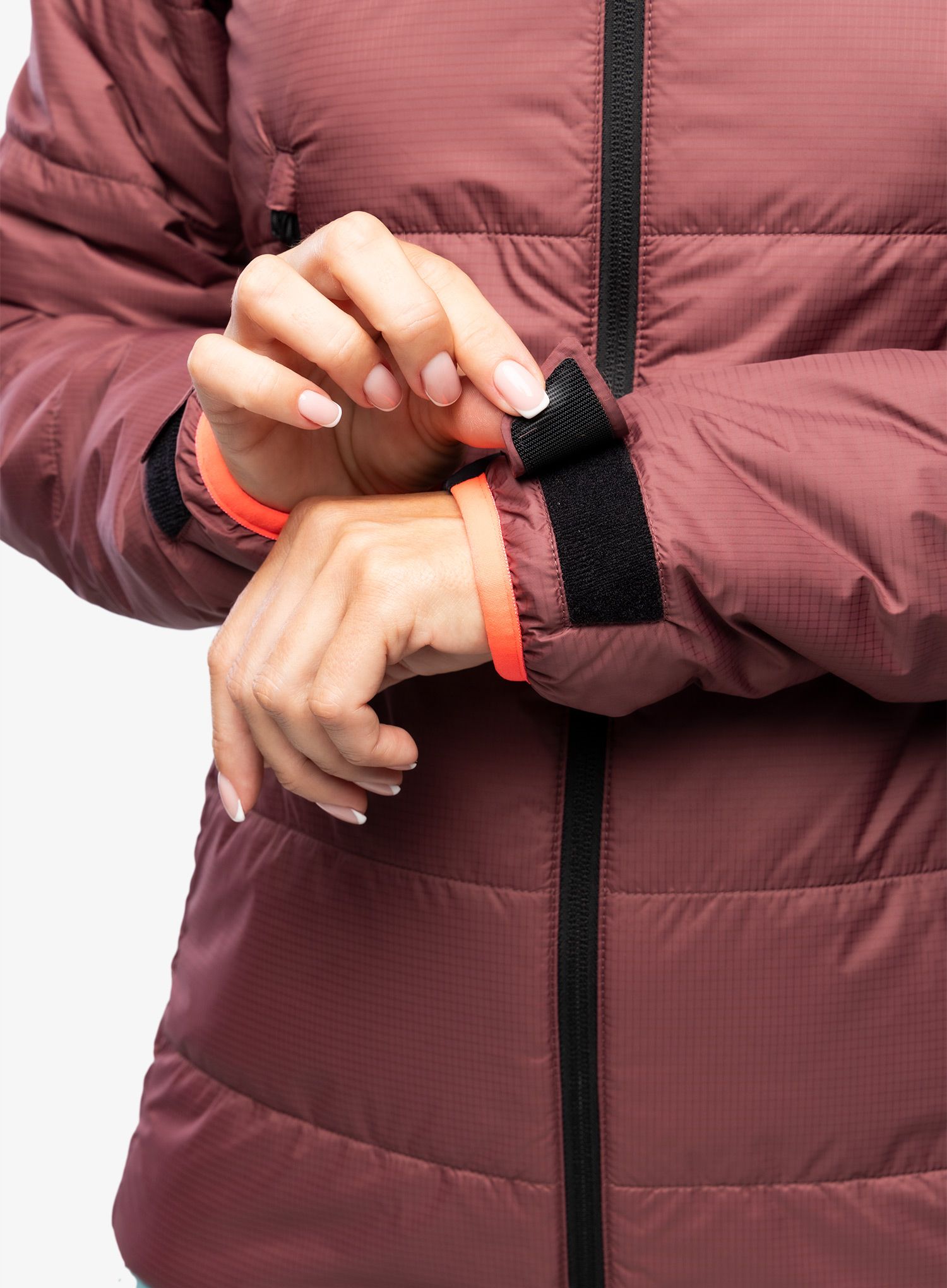 Dámská lyžařská bunda Ortovox Swisswool Zinal Jacket - mountain rose