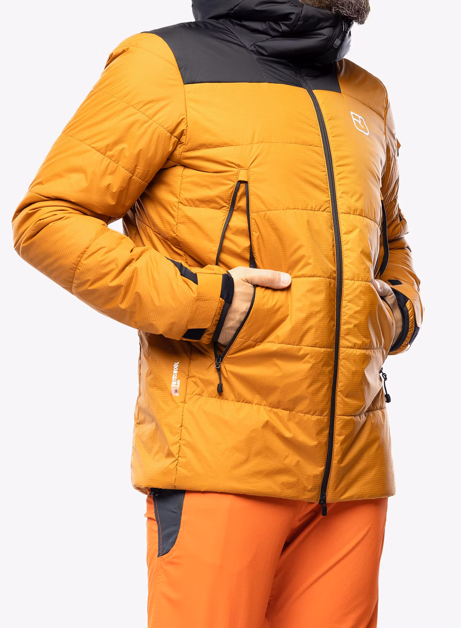 Bunda na lyže Ortovox Swisswool Zinal Jacket - sly fox