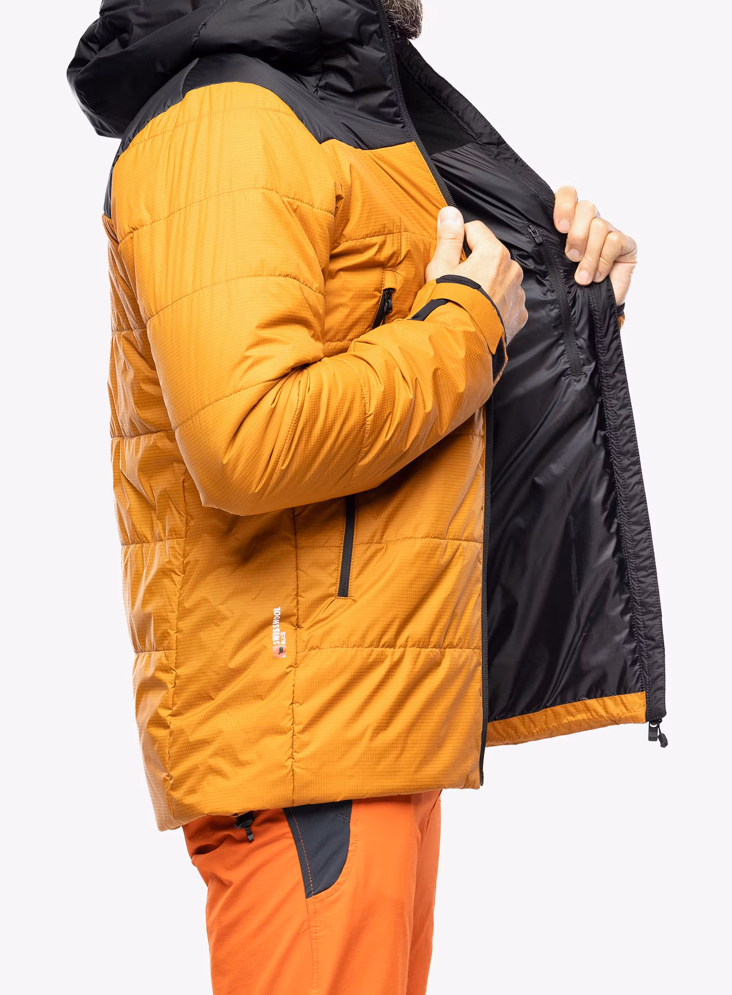 Bunda na lyže Ortovox Swisswool Zinal Jacket - sly fox
