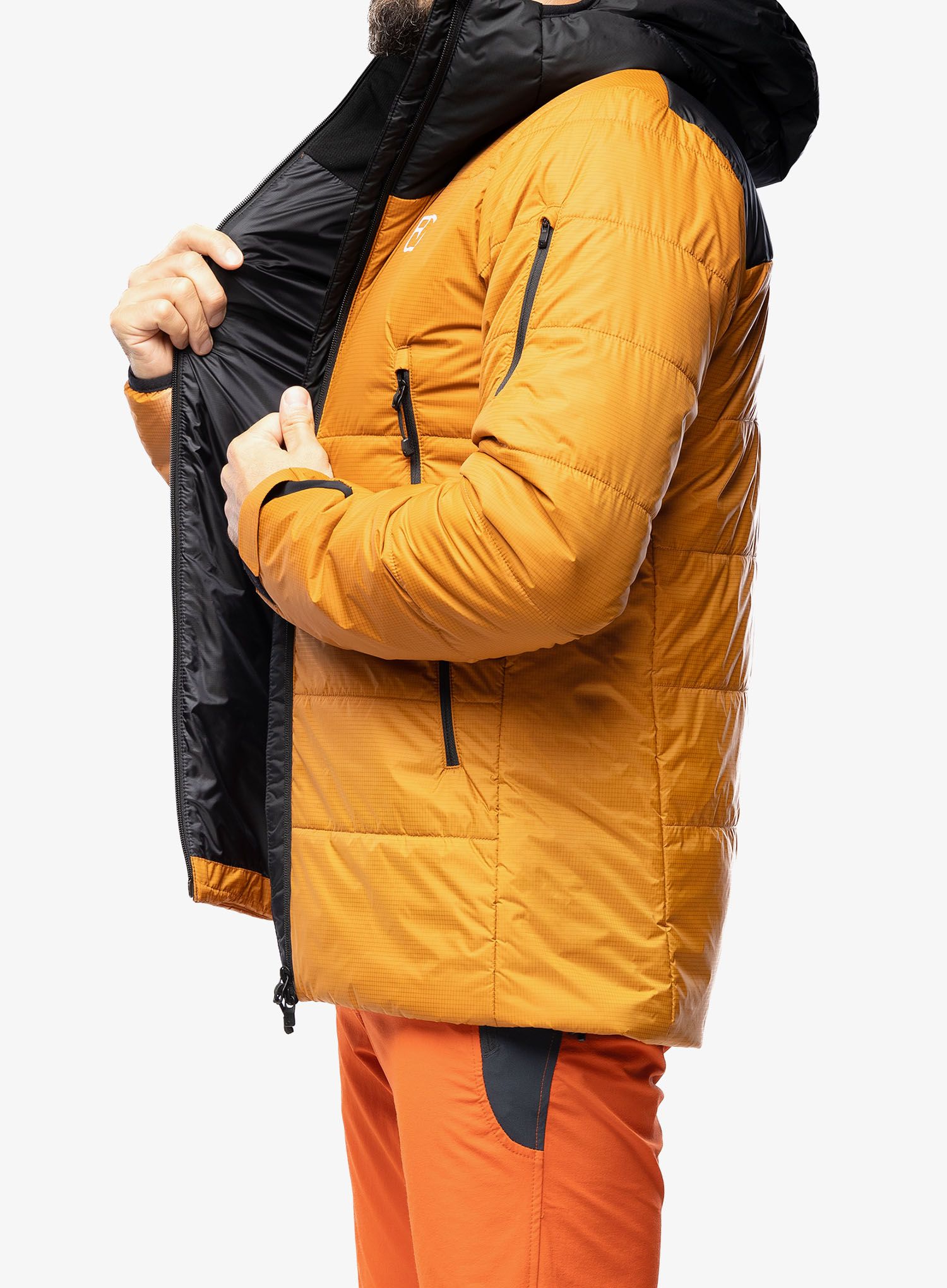 Bunda na lyže Ortovox Swisswool Zinal Jacket - sly fox
