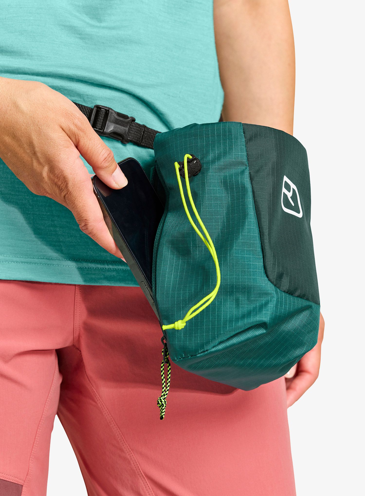 Pytlík na magnézium Ortovox Trad Chalkbag - pacific green