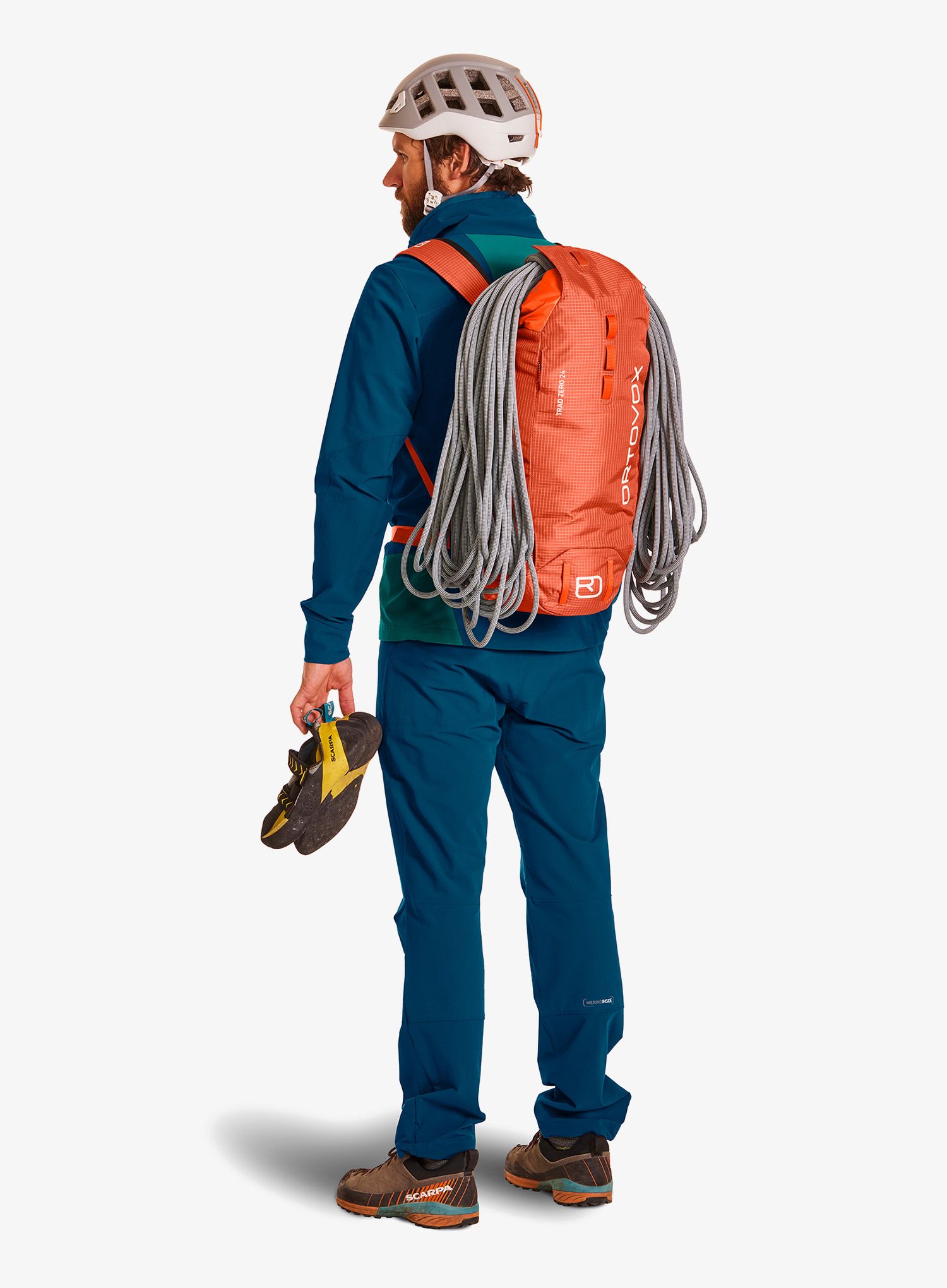 Lezecký batoh Ortovox Trad Zero 24 - desert orange